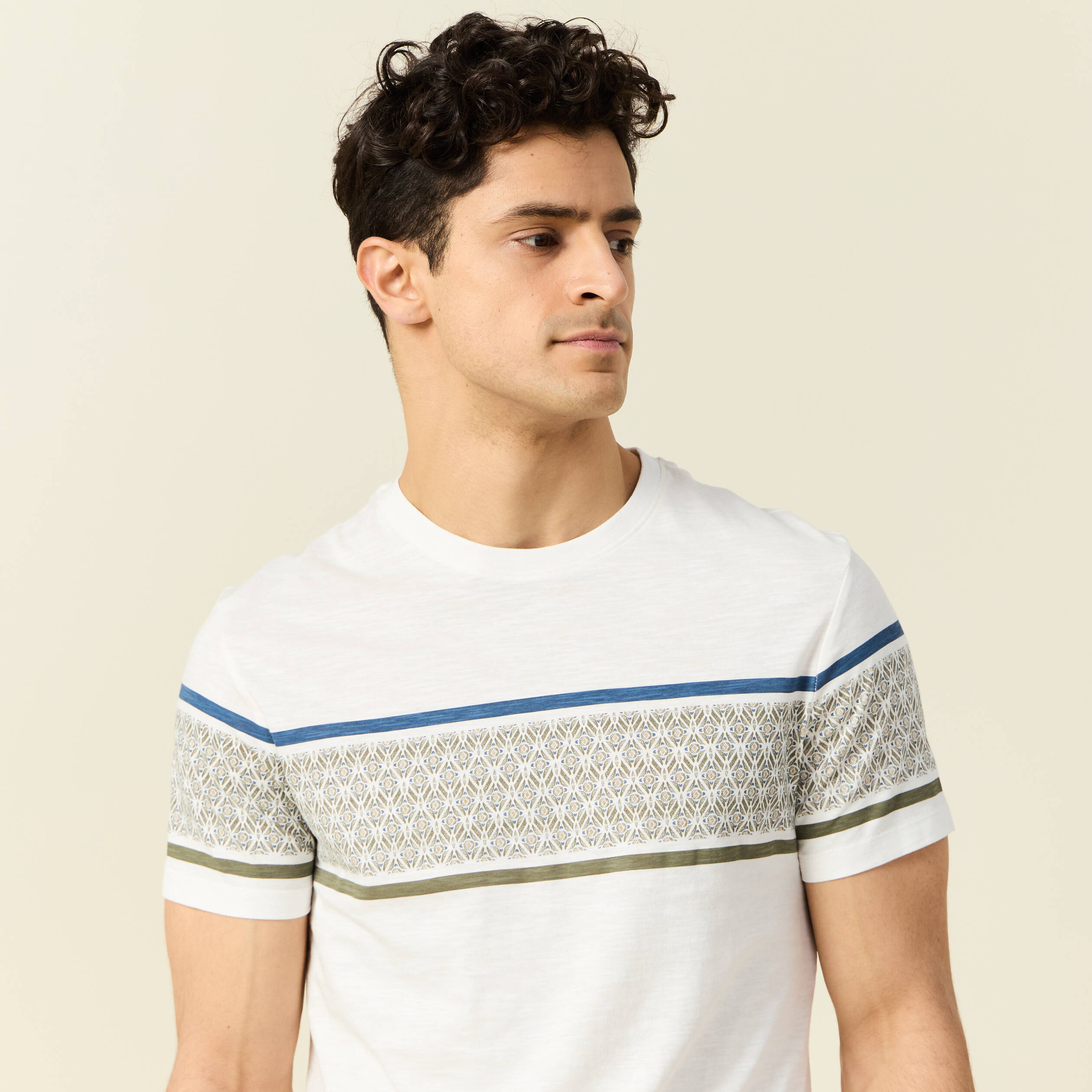 t shirt eco responsable vert kaki homme T-shirt éco-responsable vert kaki homme