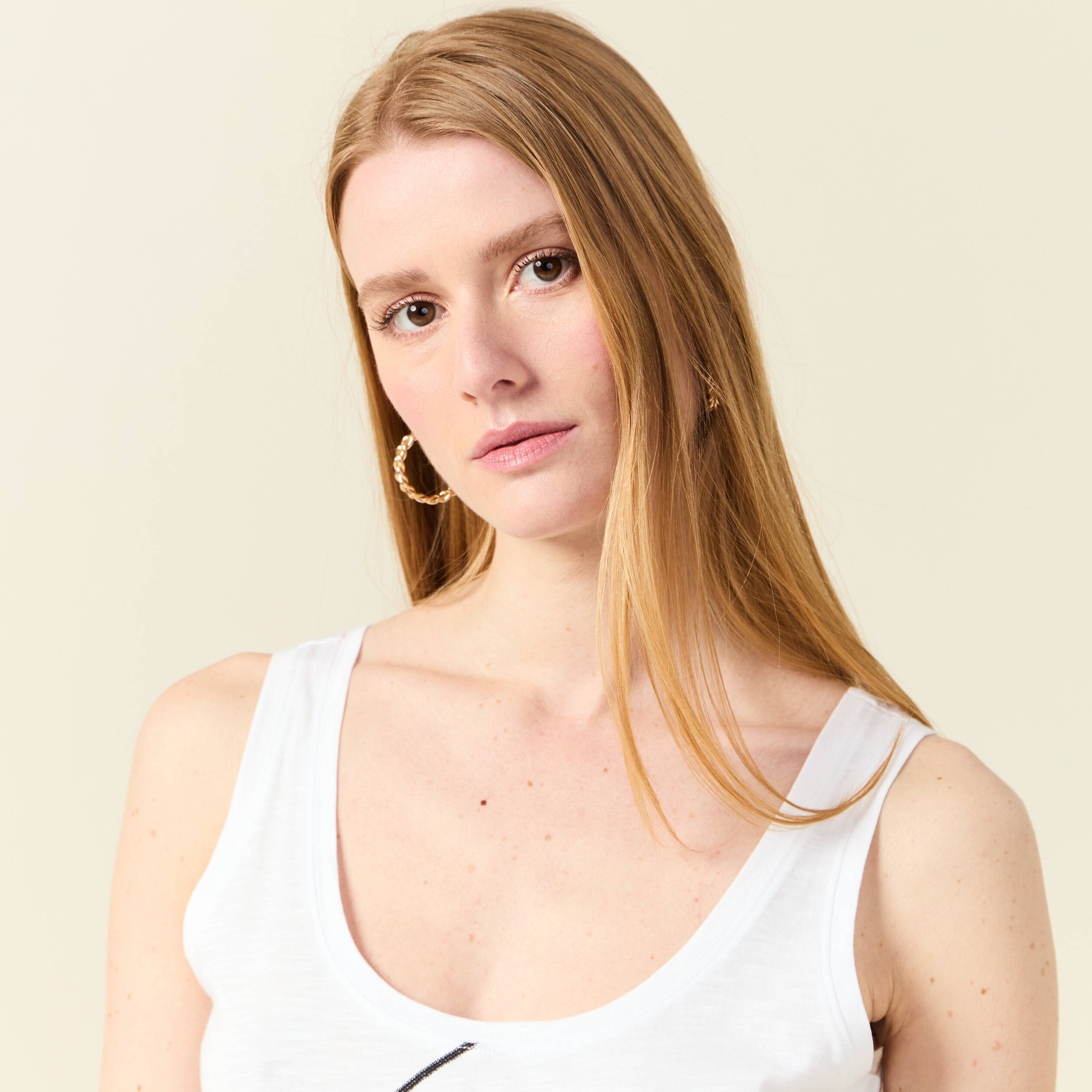 Débardeur femme bretelles larges deals
