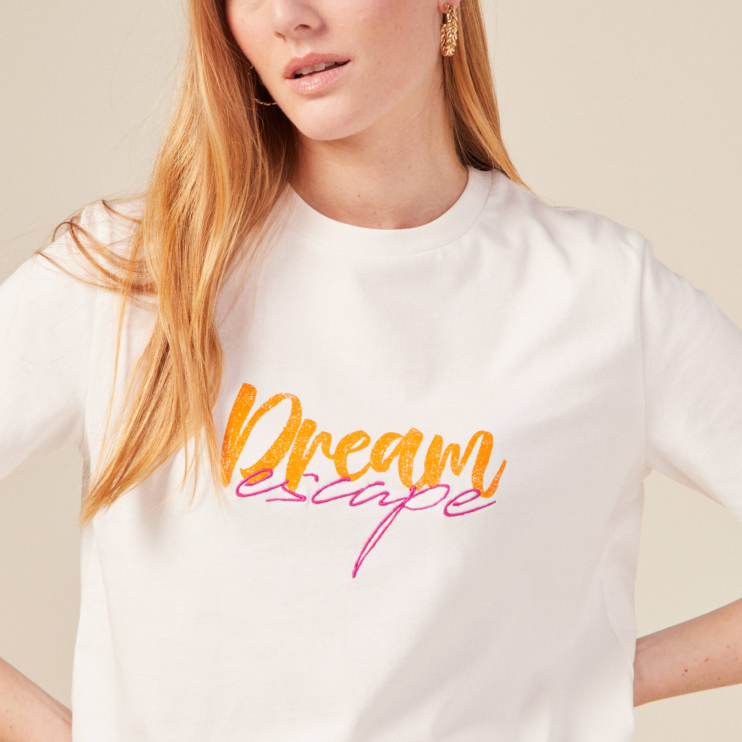 Col Rond Tee Shirt Femme Eco Responsable T-shirt éco-responsable