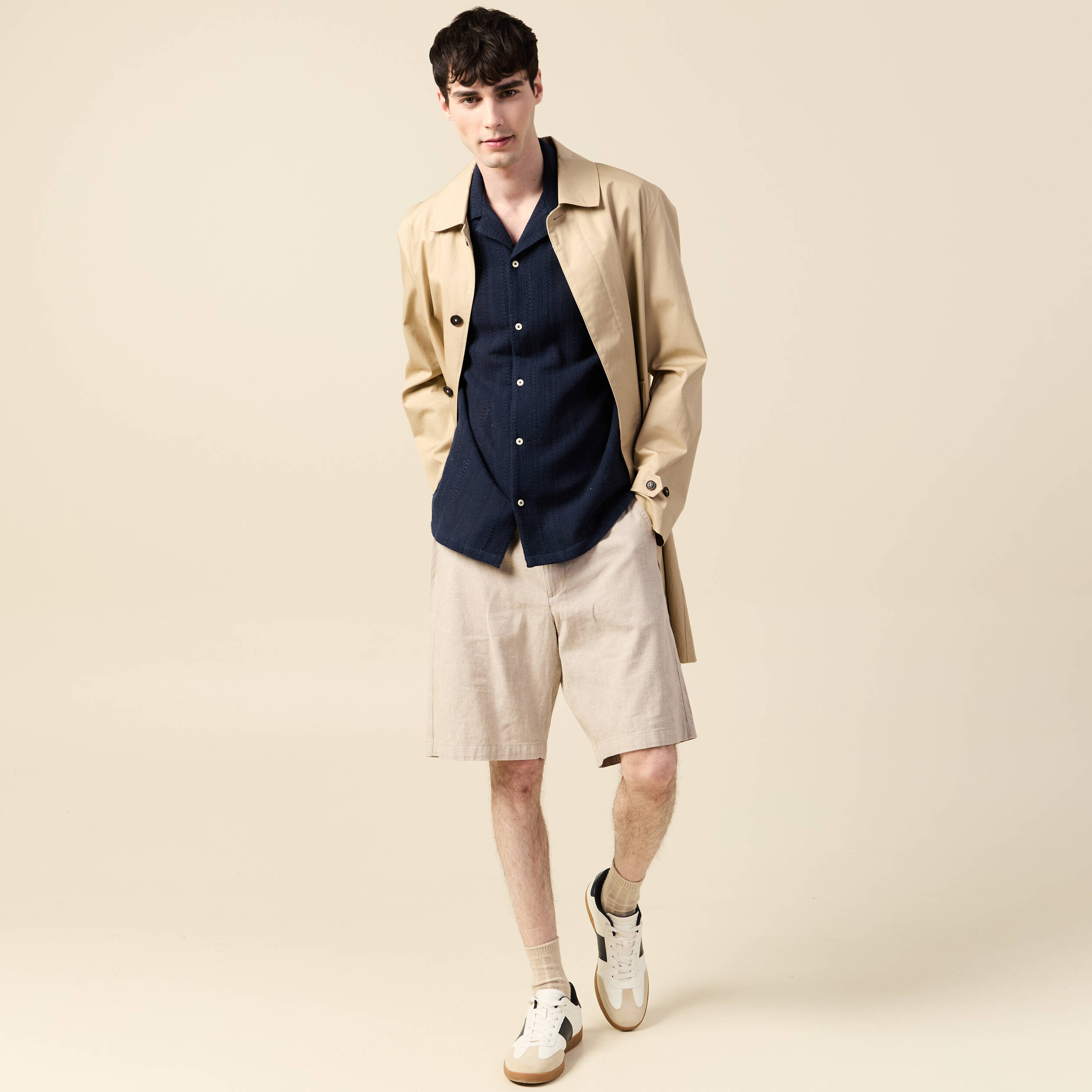 chemise manches courtes bleu marine homme Chemise manches courtes bleu marine homme