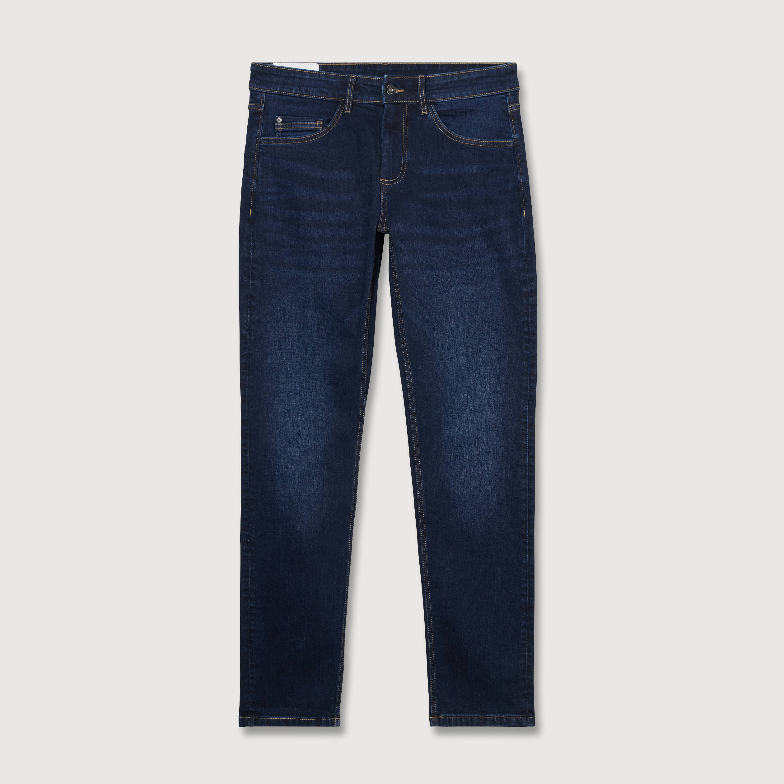 Jeans slim 5 poches longueur 32 denim brut homme
