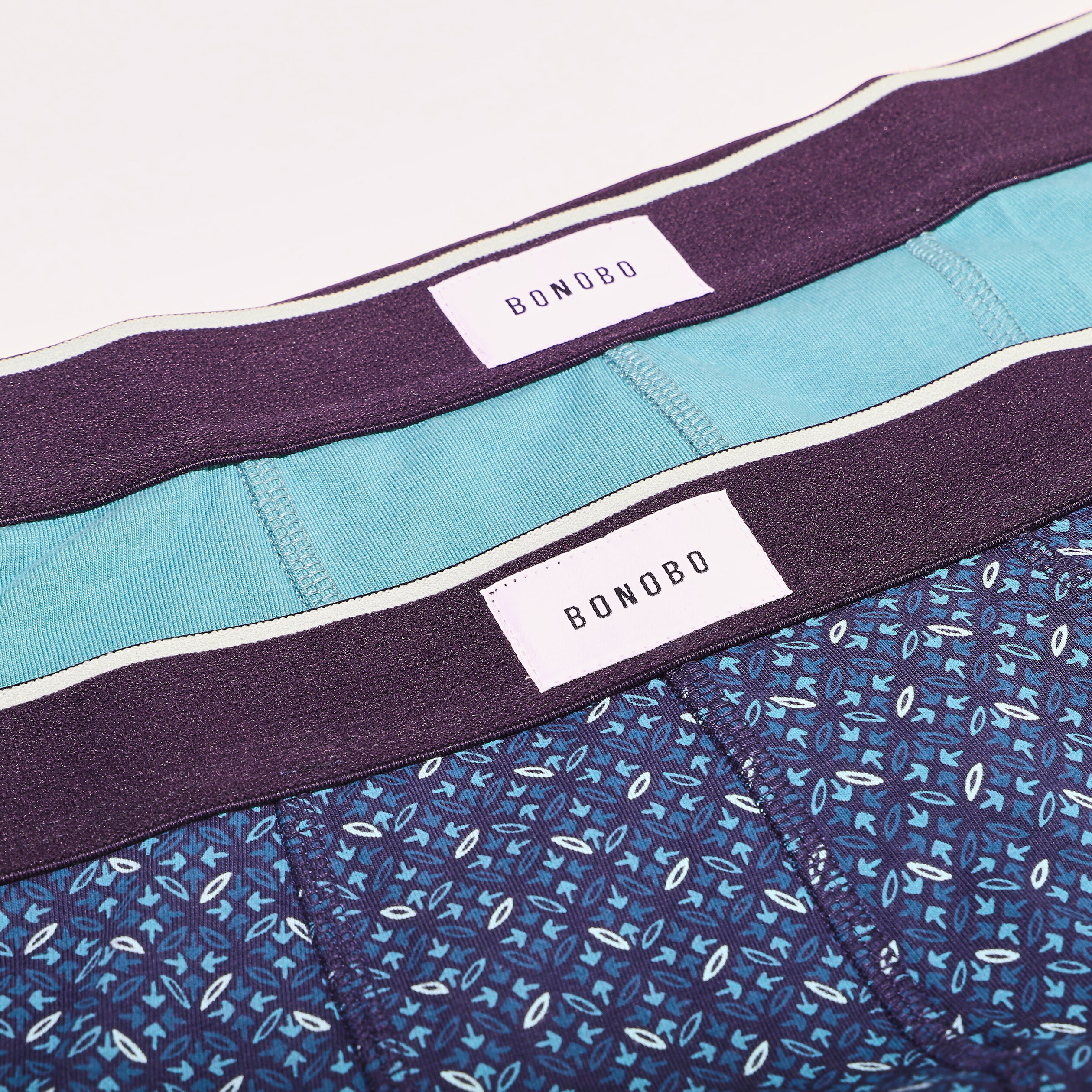 Boxer bleu pétrole homme