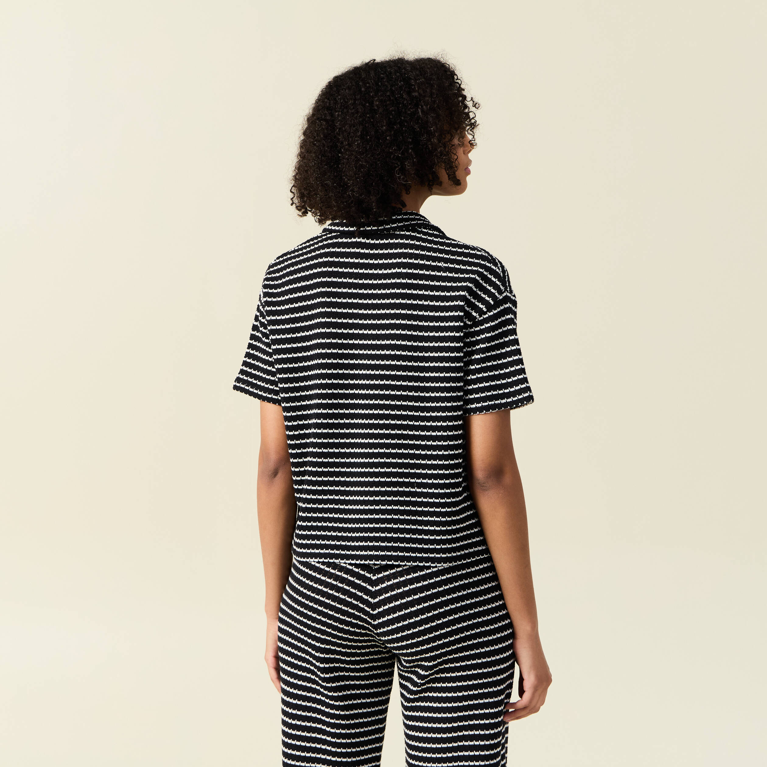 polo manches courtes noir femme Polo manches courtes noir femme