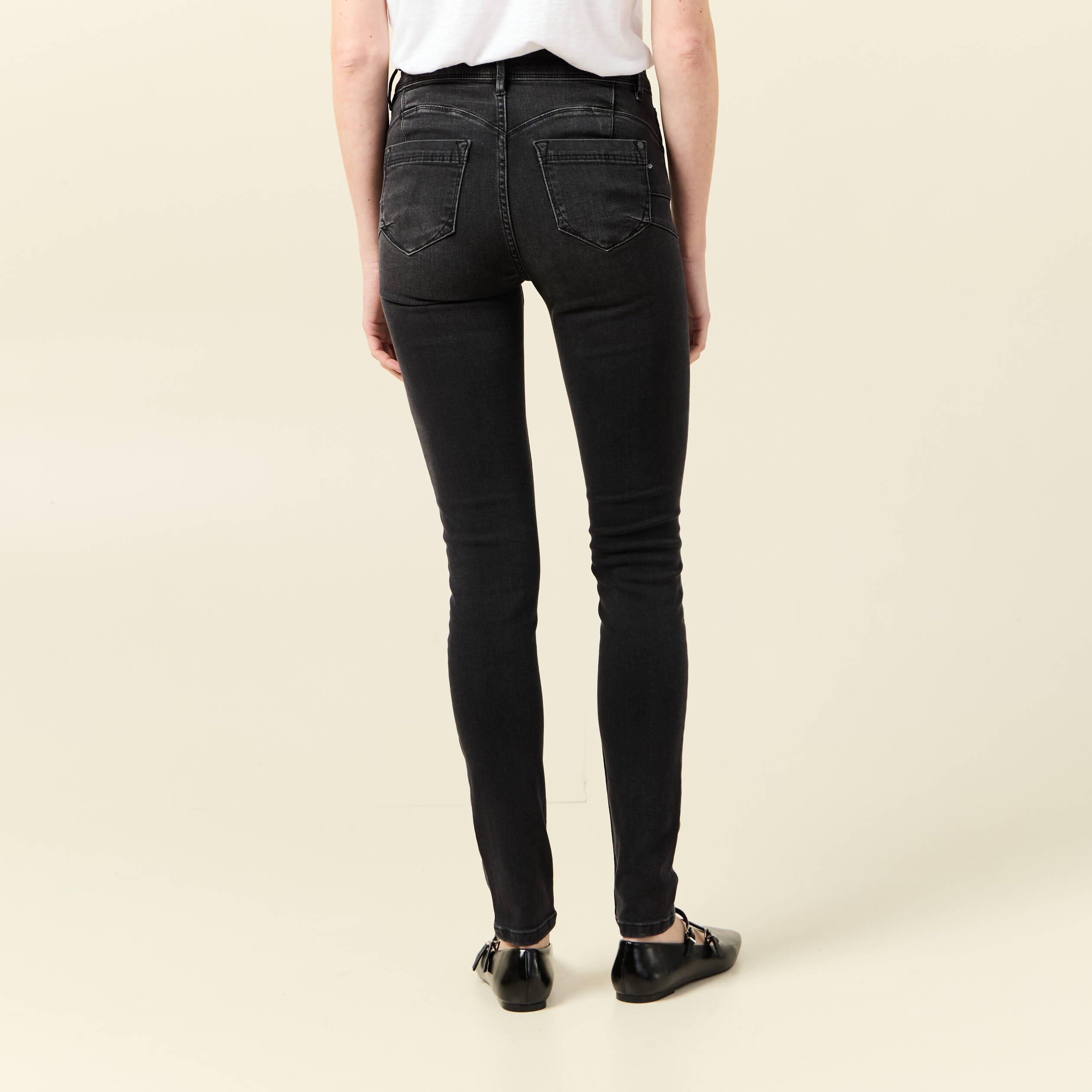 jeans marylin skinny push up denim gris femme Jeans Marylin - skinny push up denim gris femme