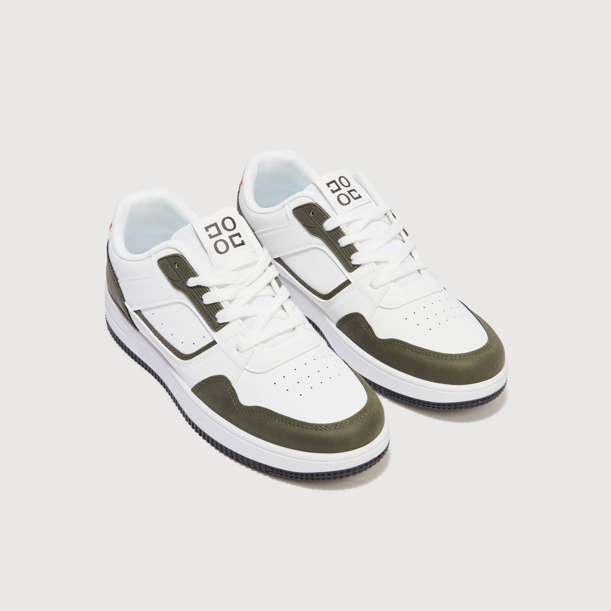 Basket vert kaki homme
