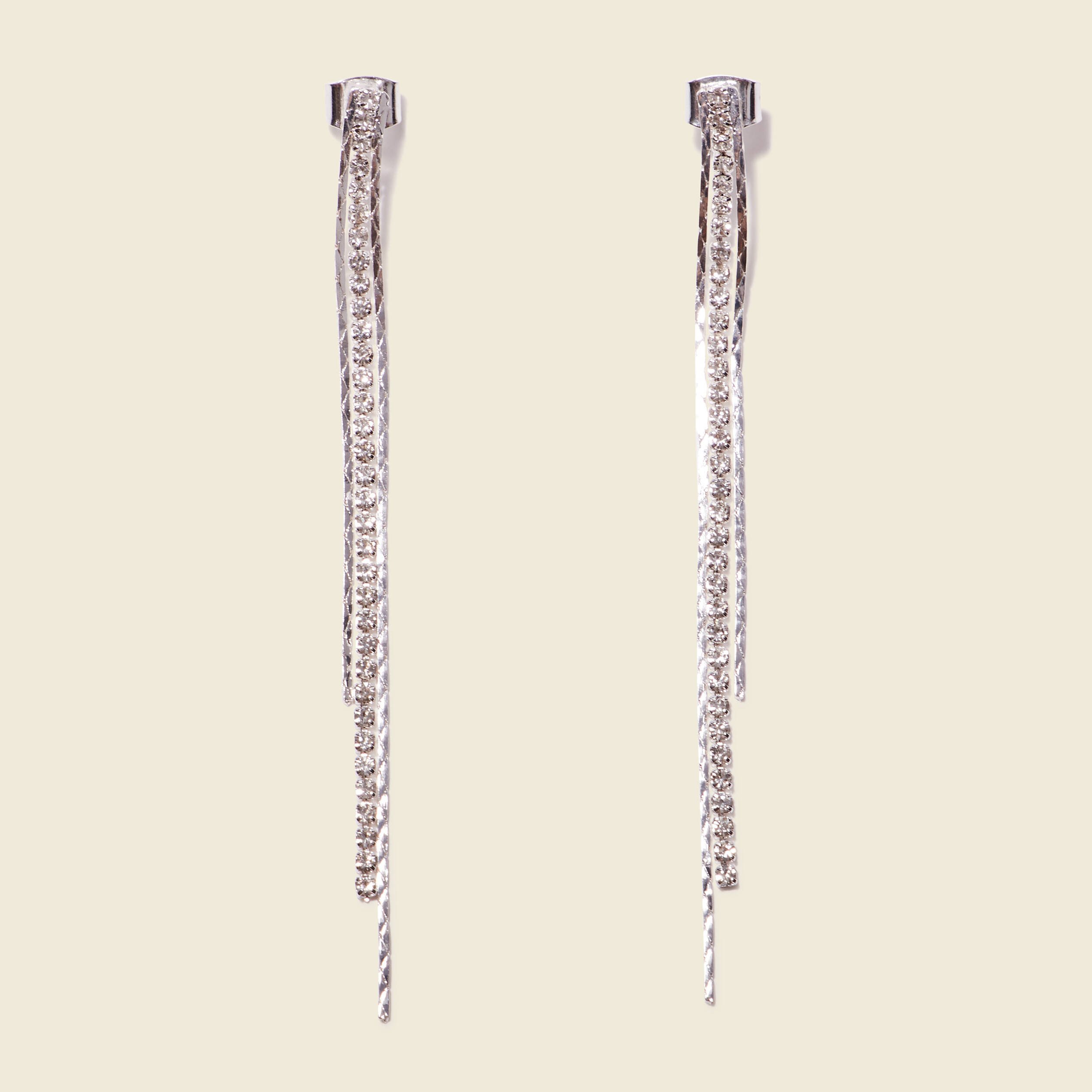 boucles doreilles pendantes couleur argent femme Boucles d'oreilles pendantes couleur argent femme