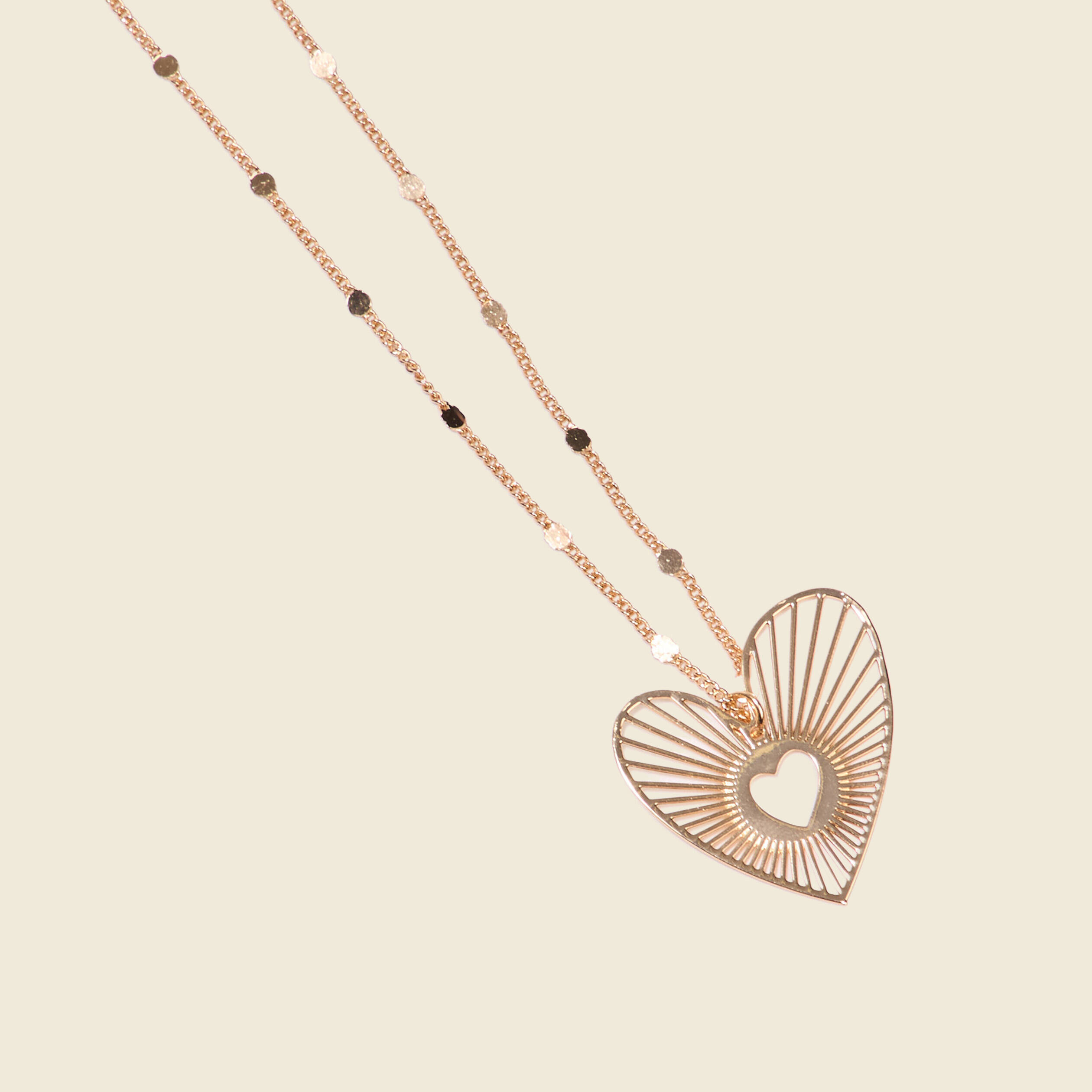 collier pendentif coeur couleur or femme Collier pendentif coeur couleur or femme