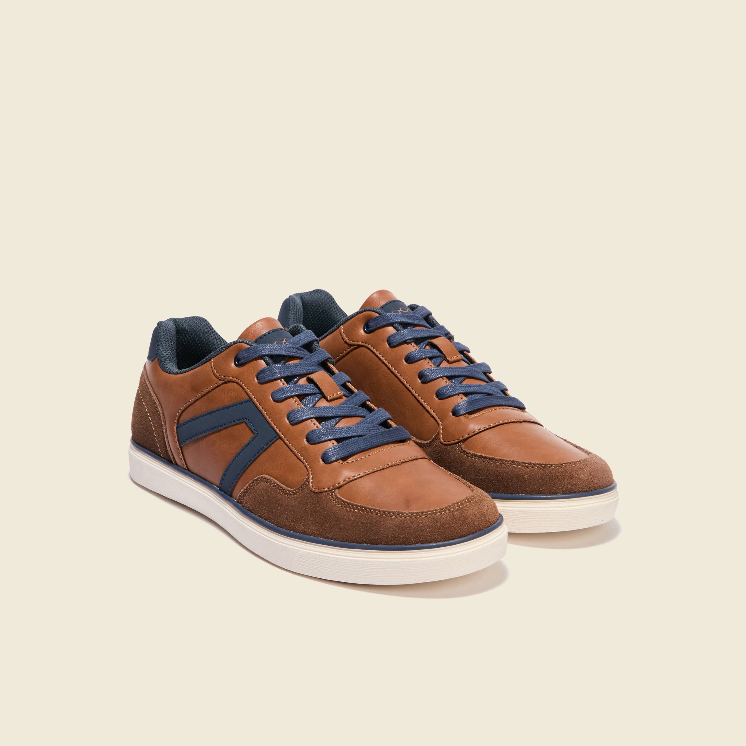 sneakers marron fonce homme Sneakers marron foncé homme