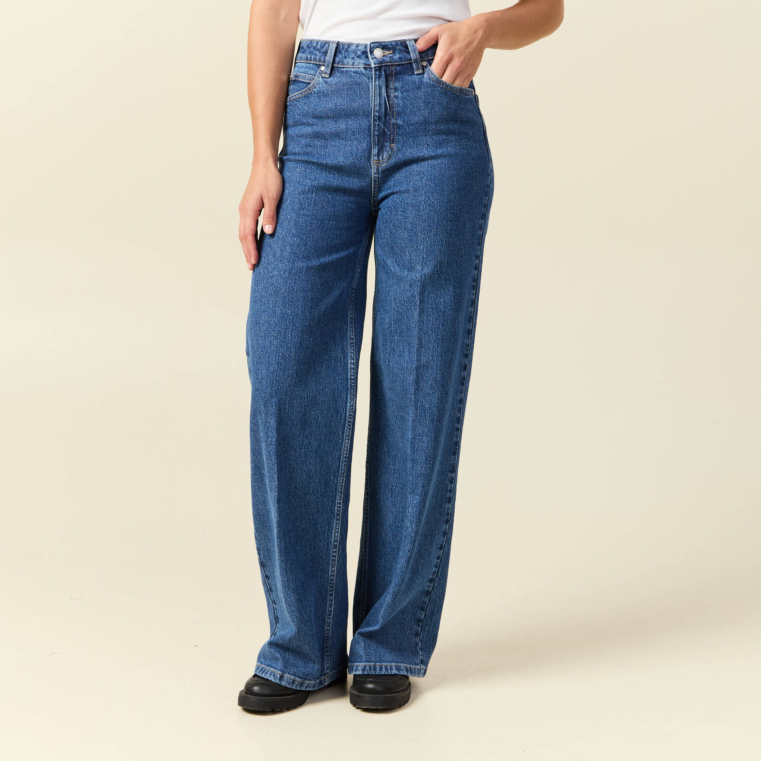 H&m Jeans Taille Tres Haute Femme Jeans Slim Taille Haute