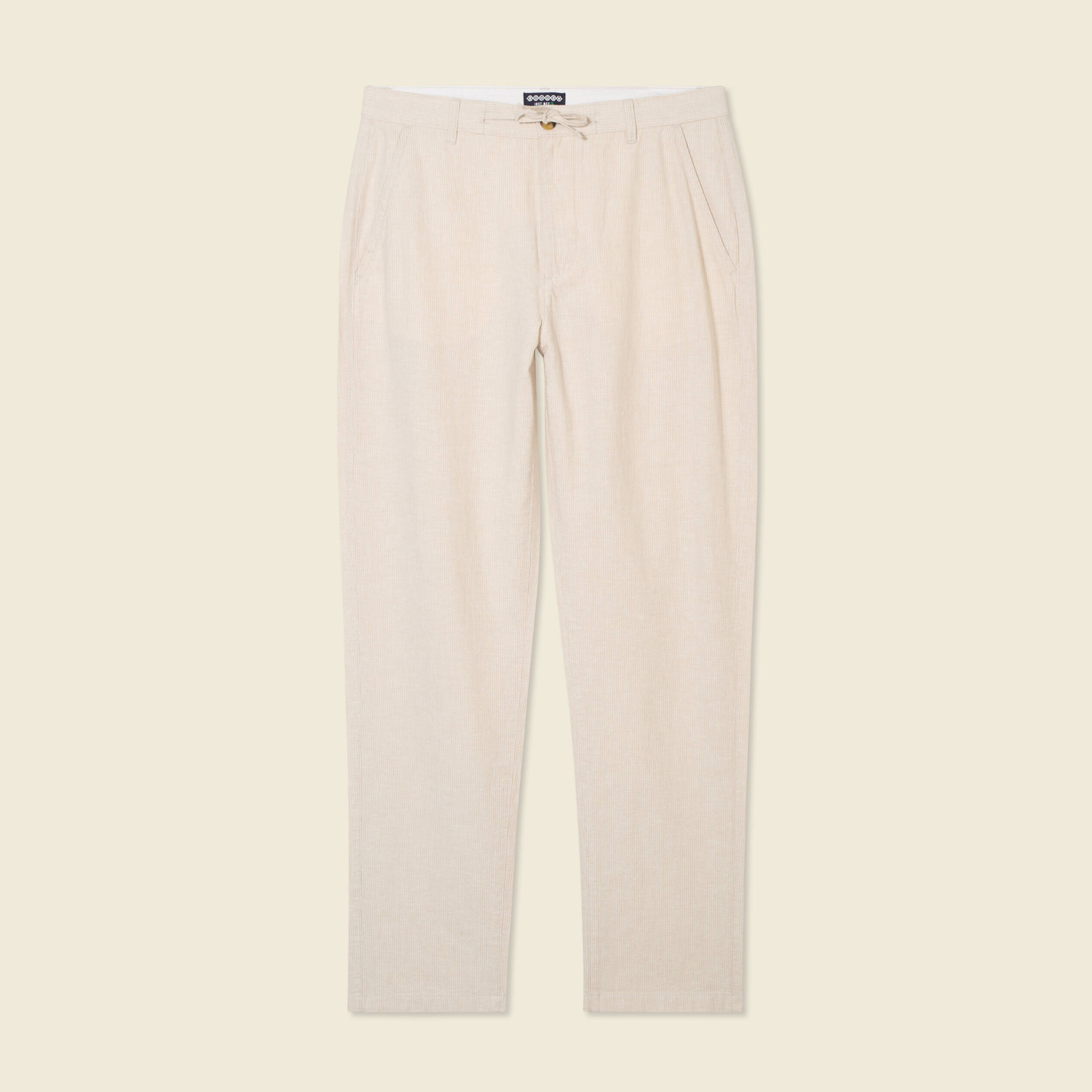 pantalon chino droit beige homme Pantalon chino droit beige homme