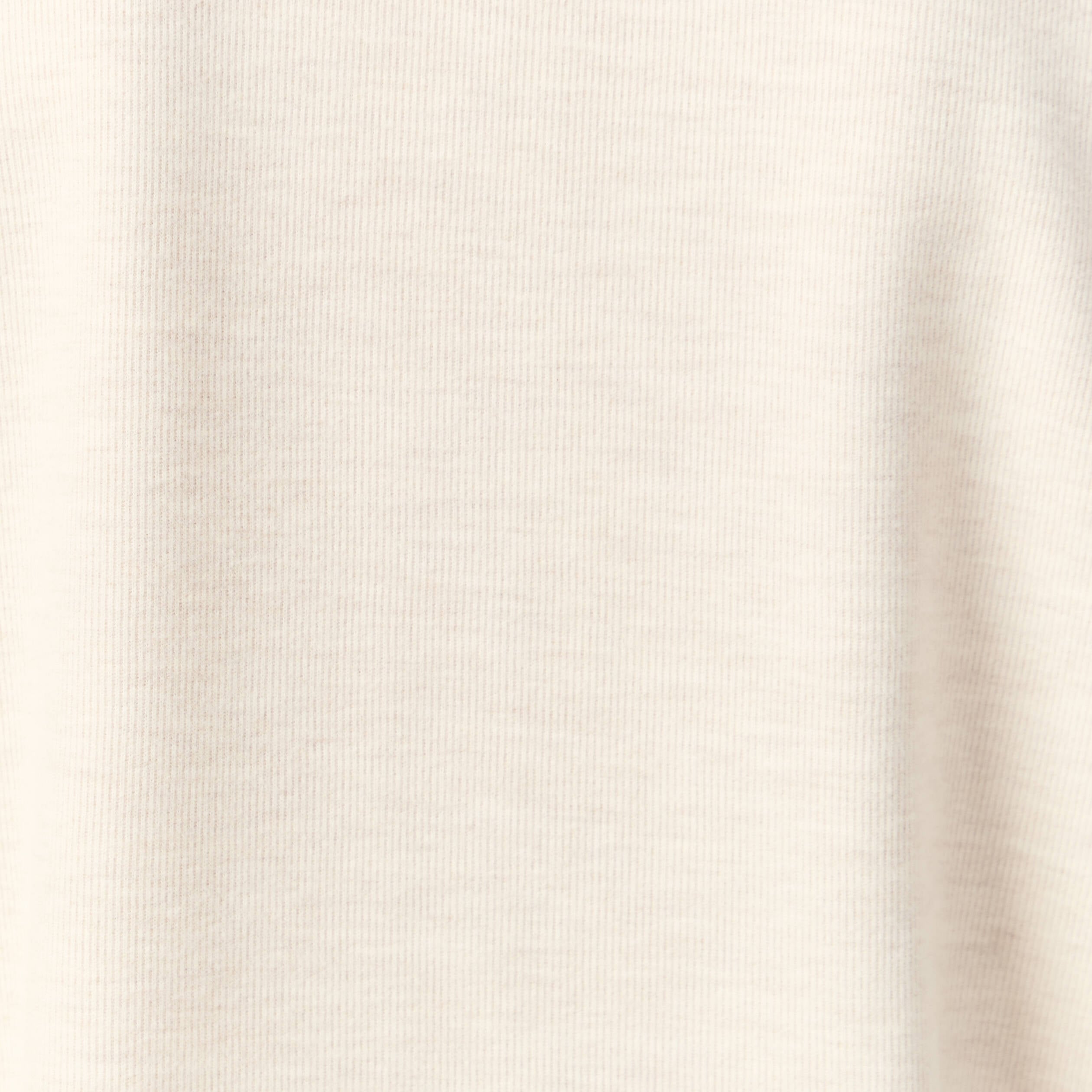 Sweat oversize col rond manches longues creme femme