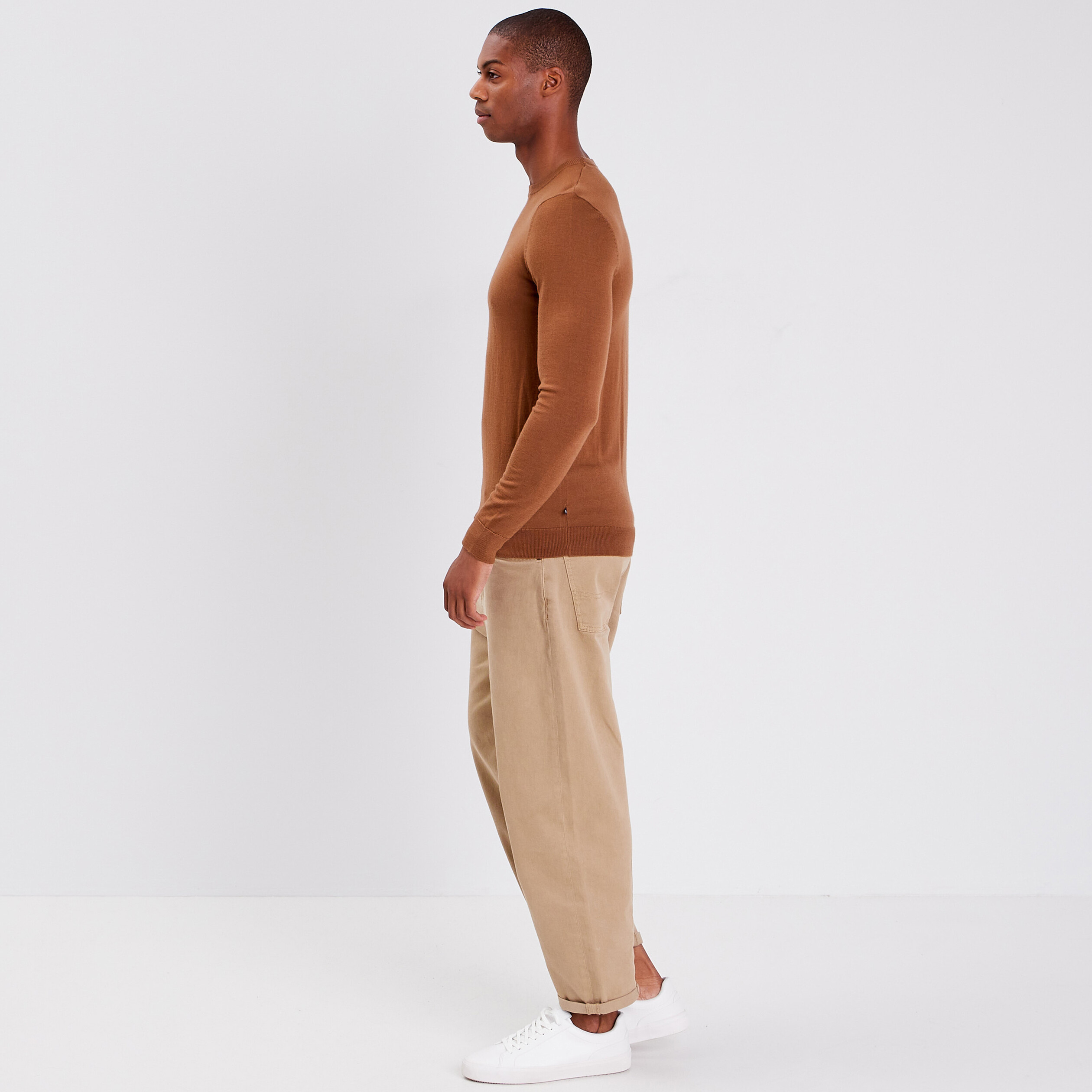 Uniqlo pull merinos cheap homme
