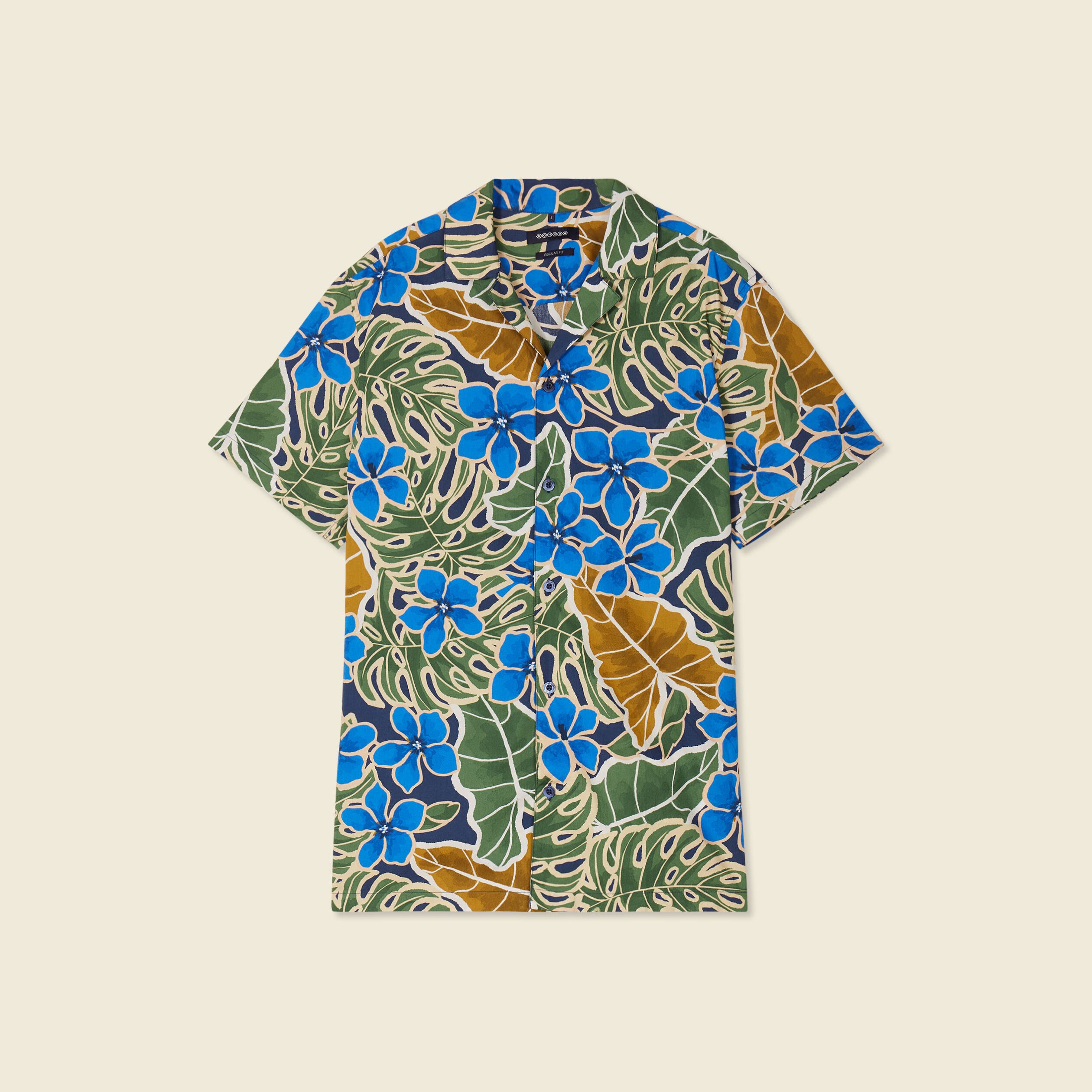chemise manches courtes multicolore homme Chemise manches courtes multicolore homme