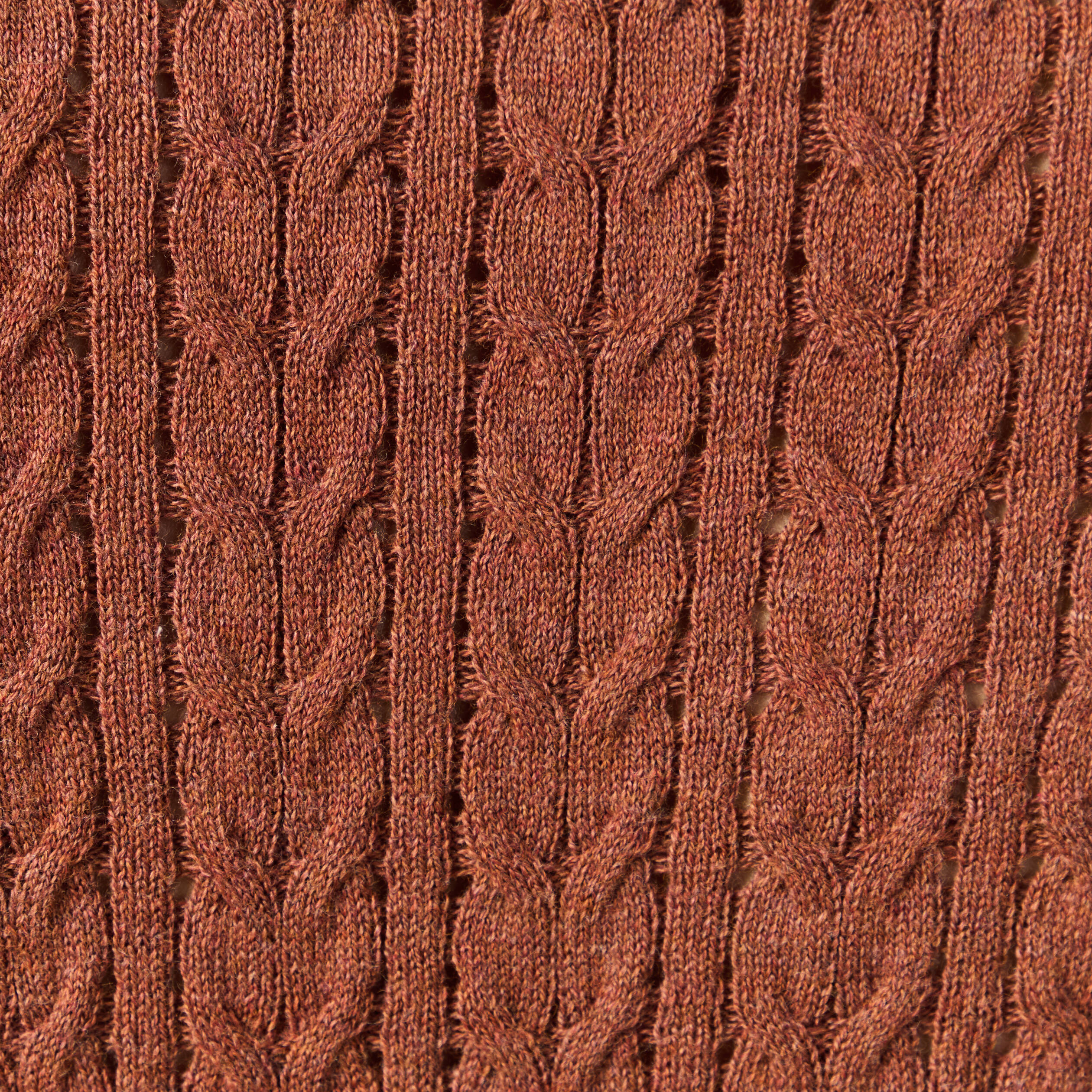 Polo col polo manches coude en coton marron fonc&eacute; femme