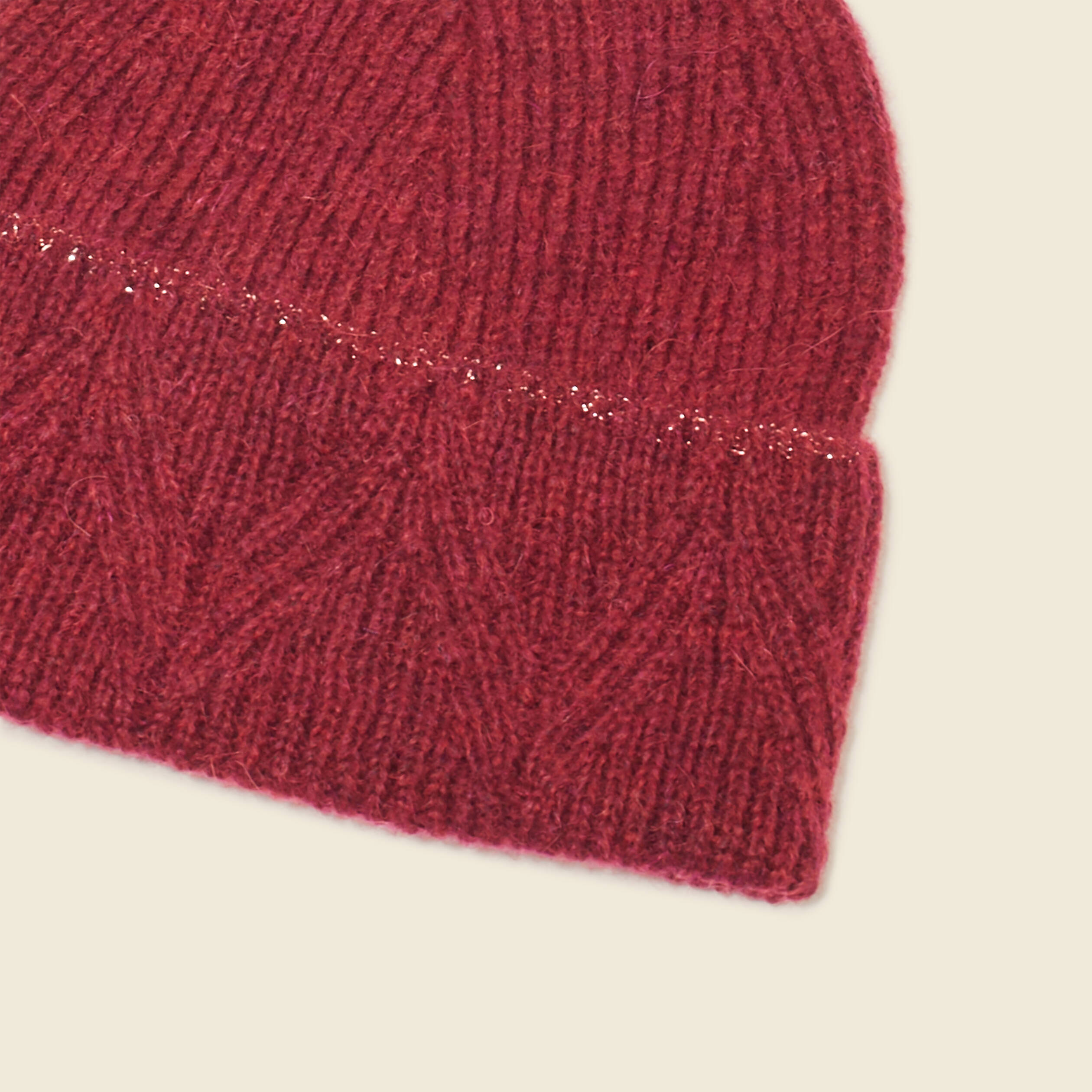 bonnet fabrique en france rouge fonce femme Bonnet fabriqué en France rouge foncé femme