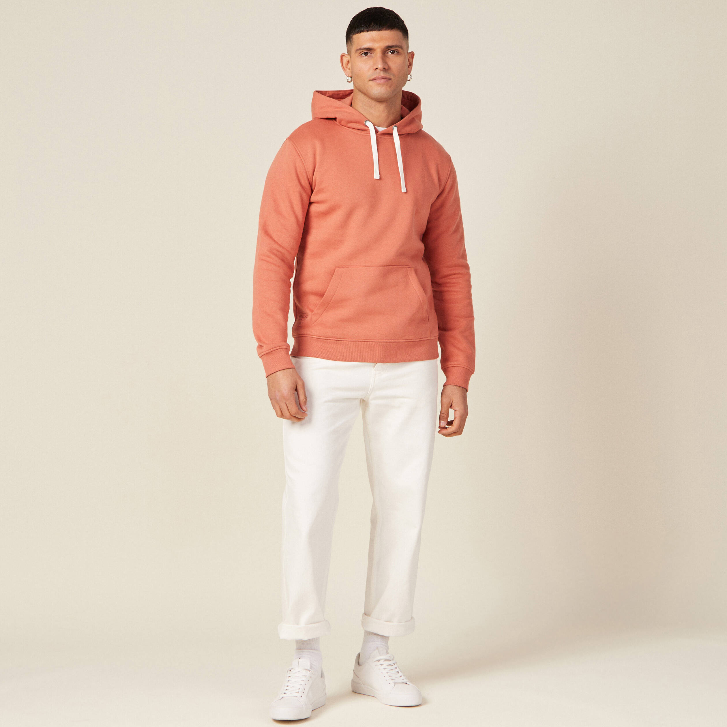 sweat manches longues rose homme Sweat manches longues rose homme
