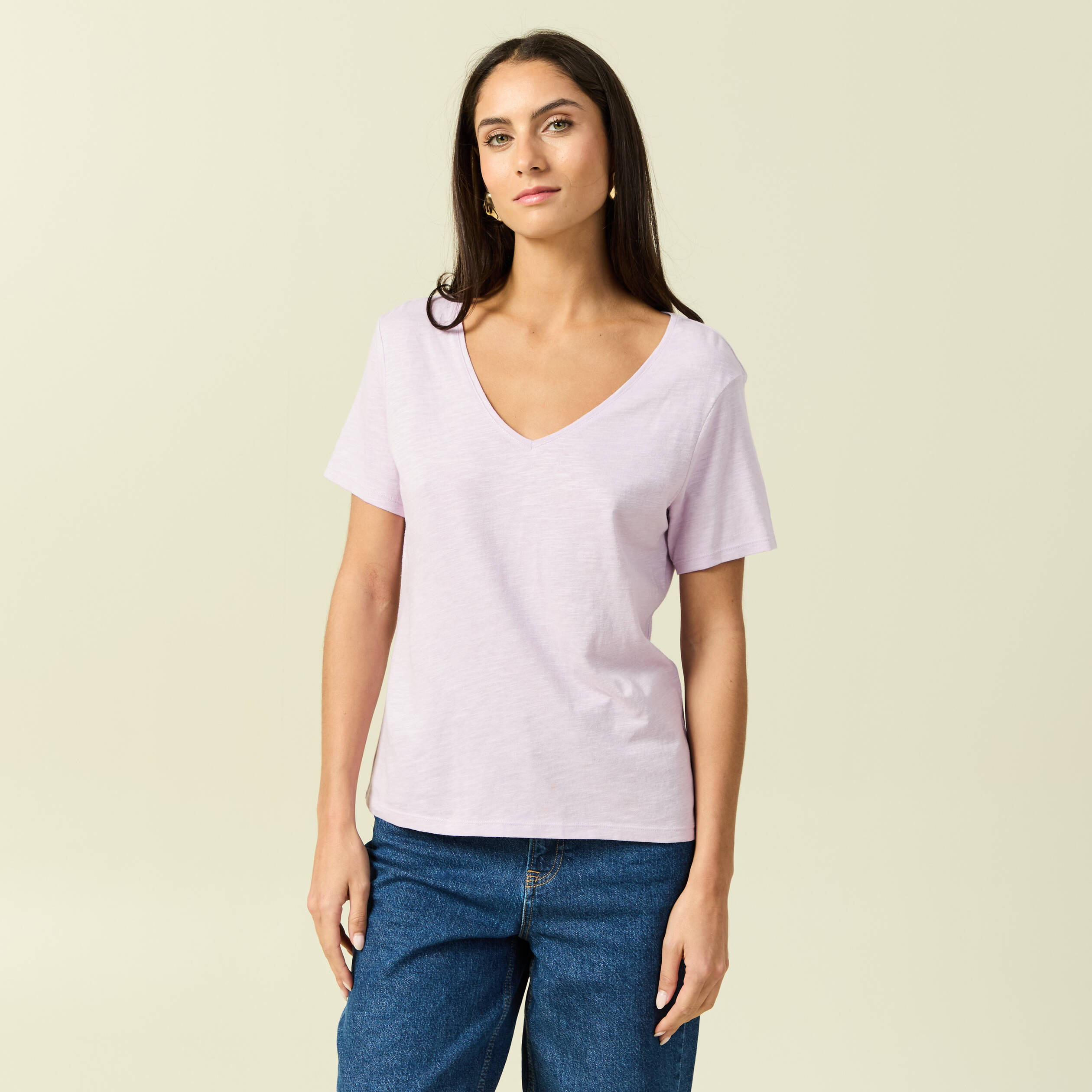 T-shirt manches courtes parme femme