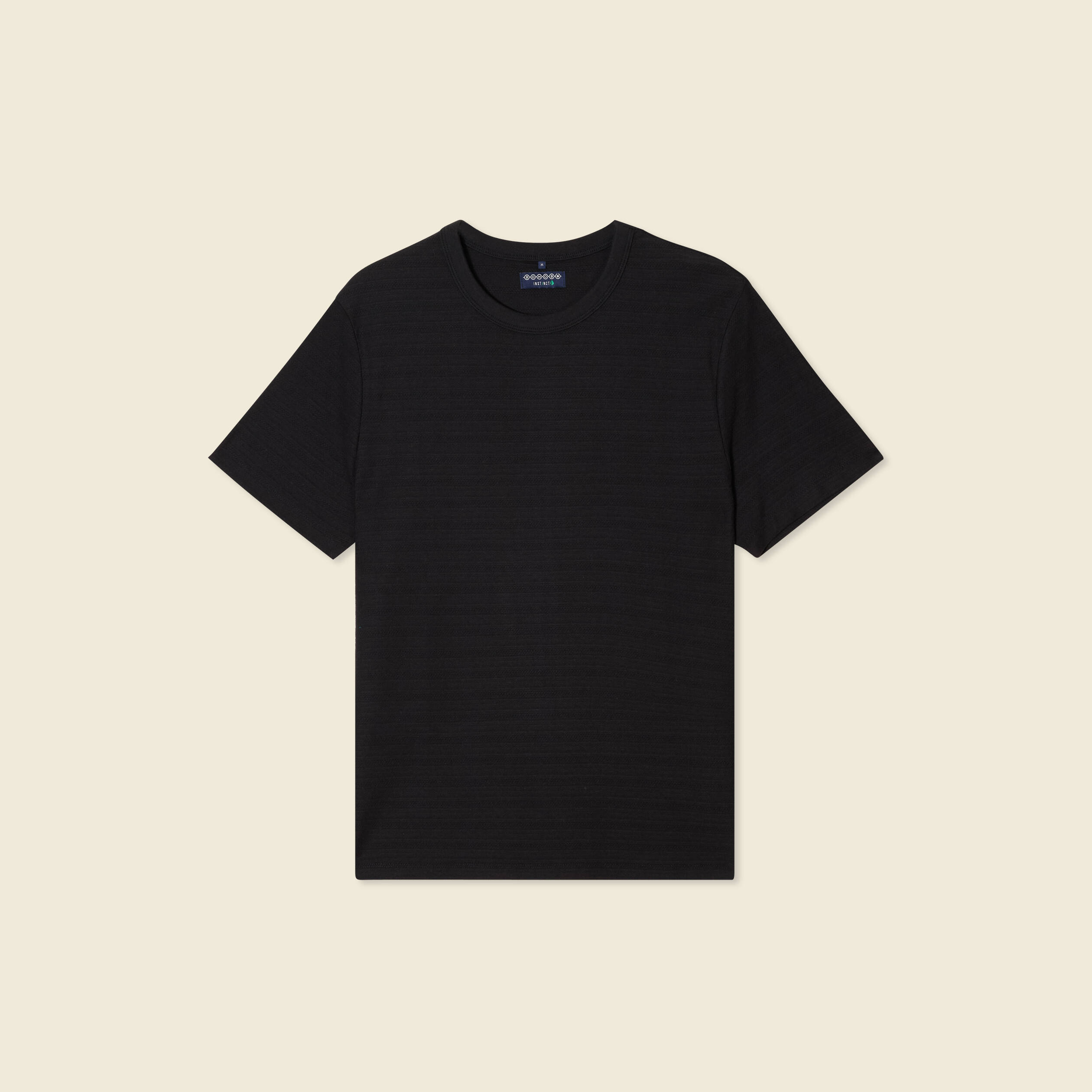 t shirt manches courtes noir homme T-shirt manches courtes noir homme
