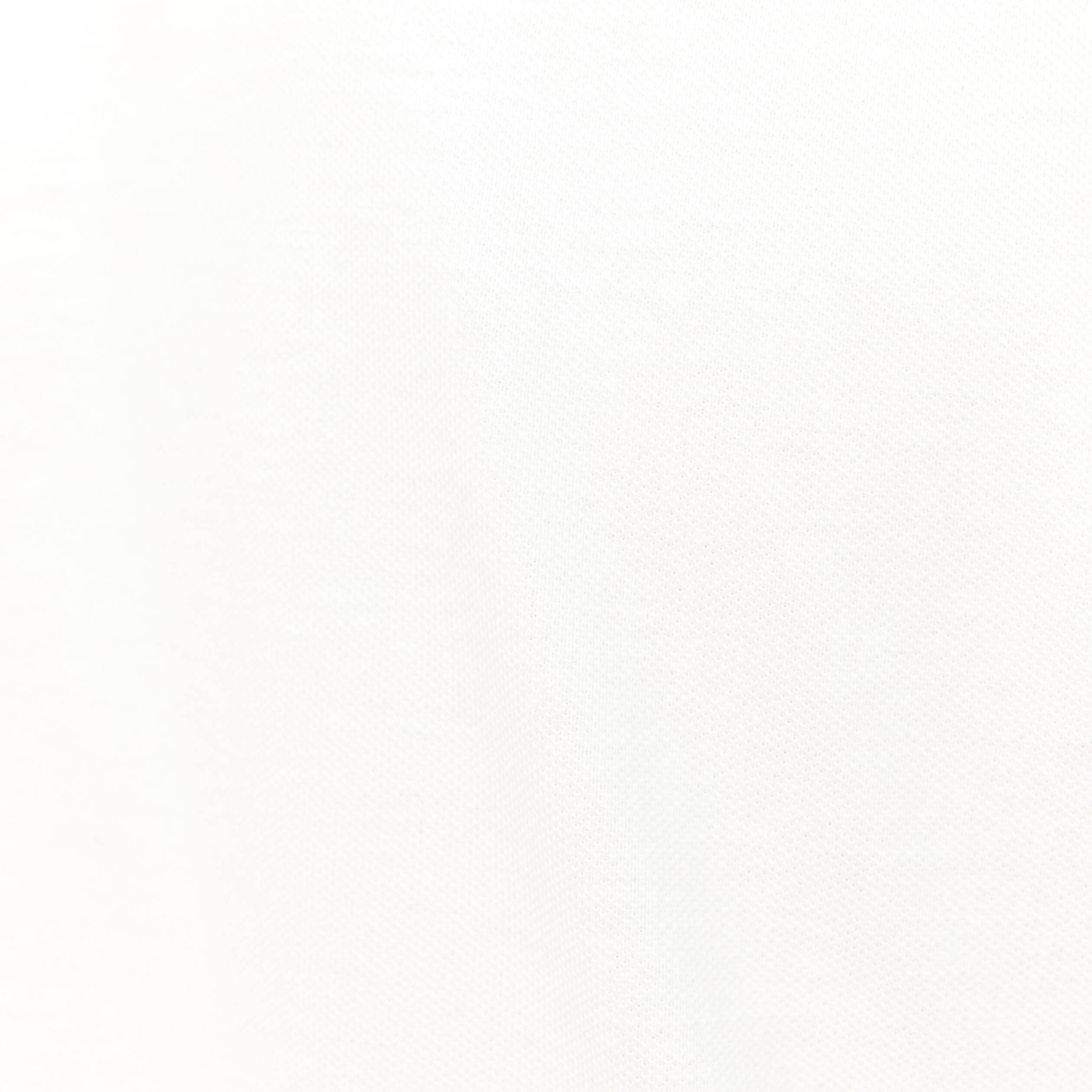 Polo cintr&eacute; en coton manches courtes blanc homme