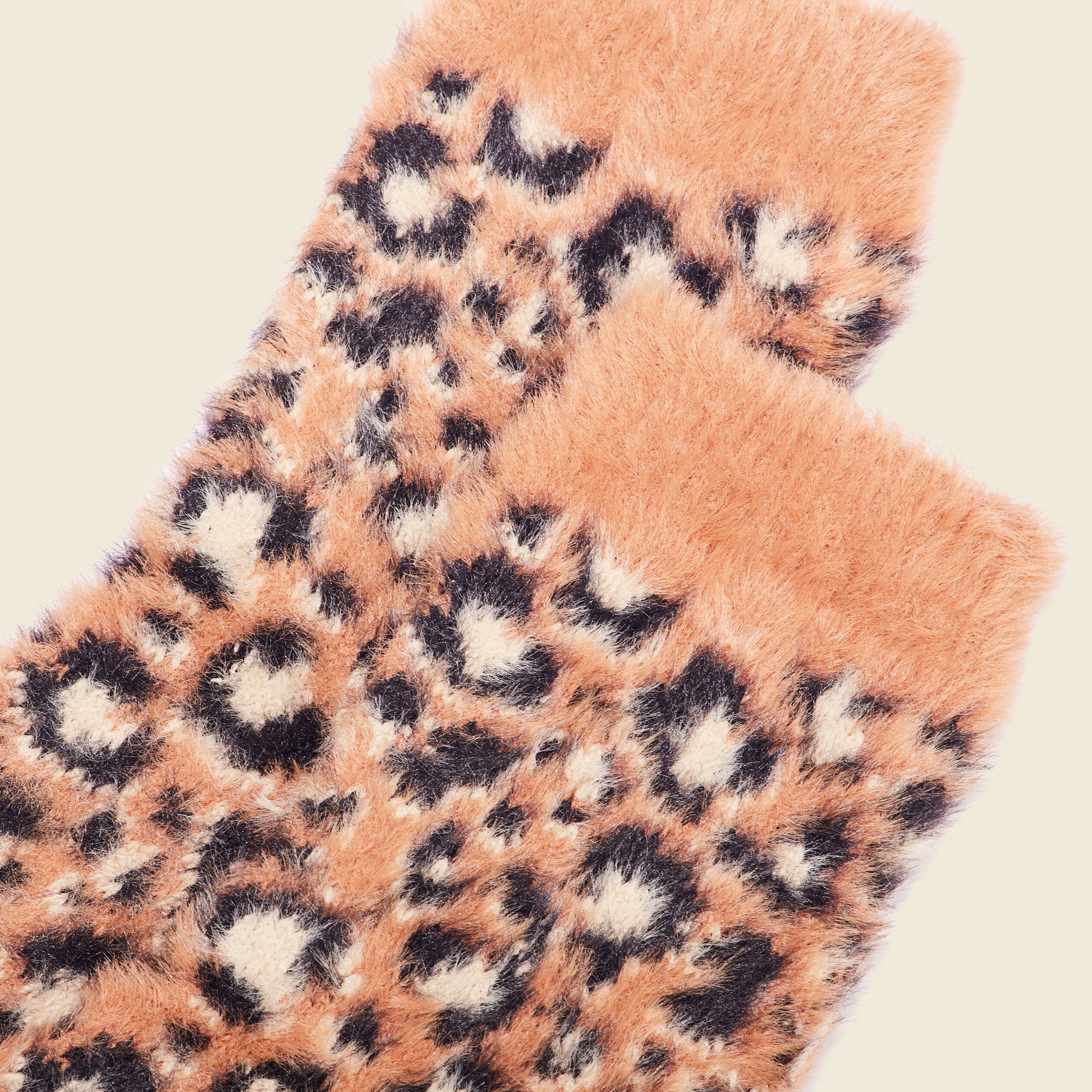 chaussettes dinterieur marron cognac femme Chaussettes d'intérieur marron cognac femme