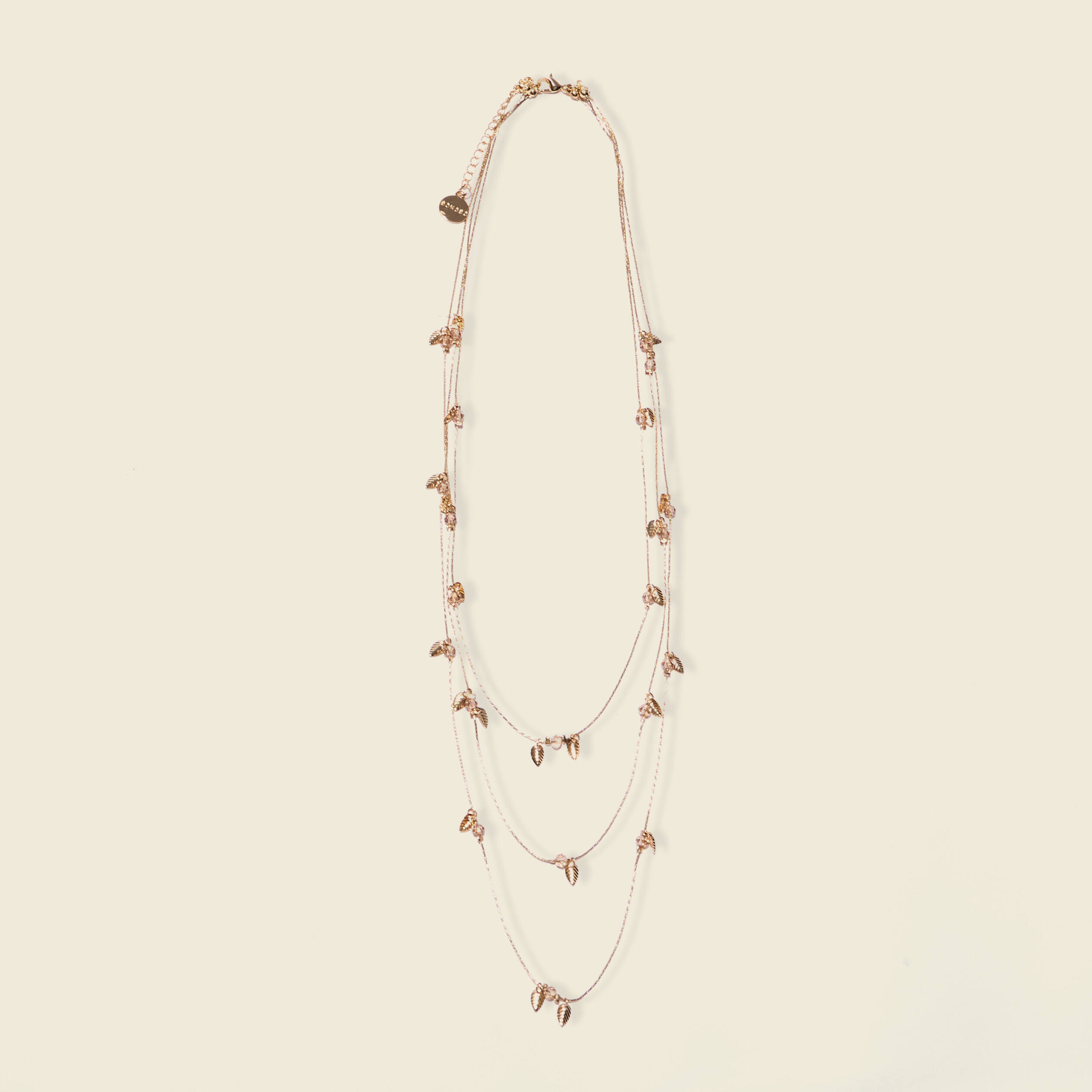 collier multichaines couleur or femme Collier multichaînes couleur or femme