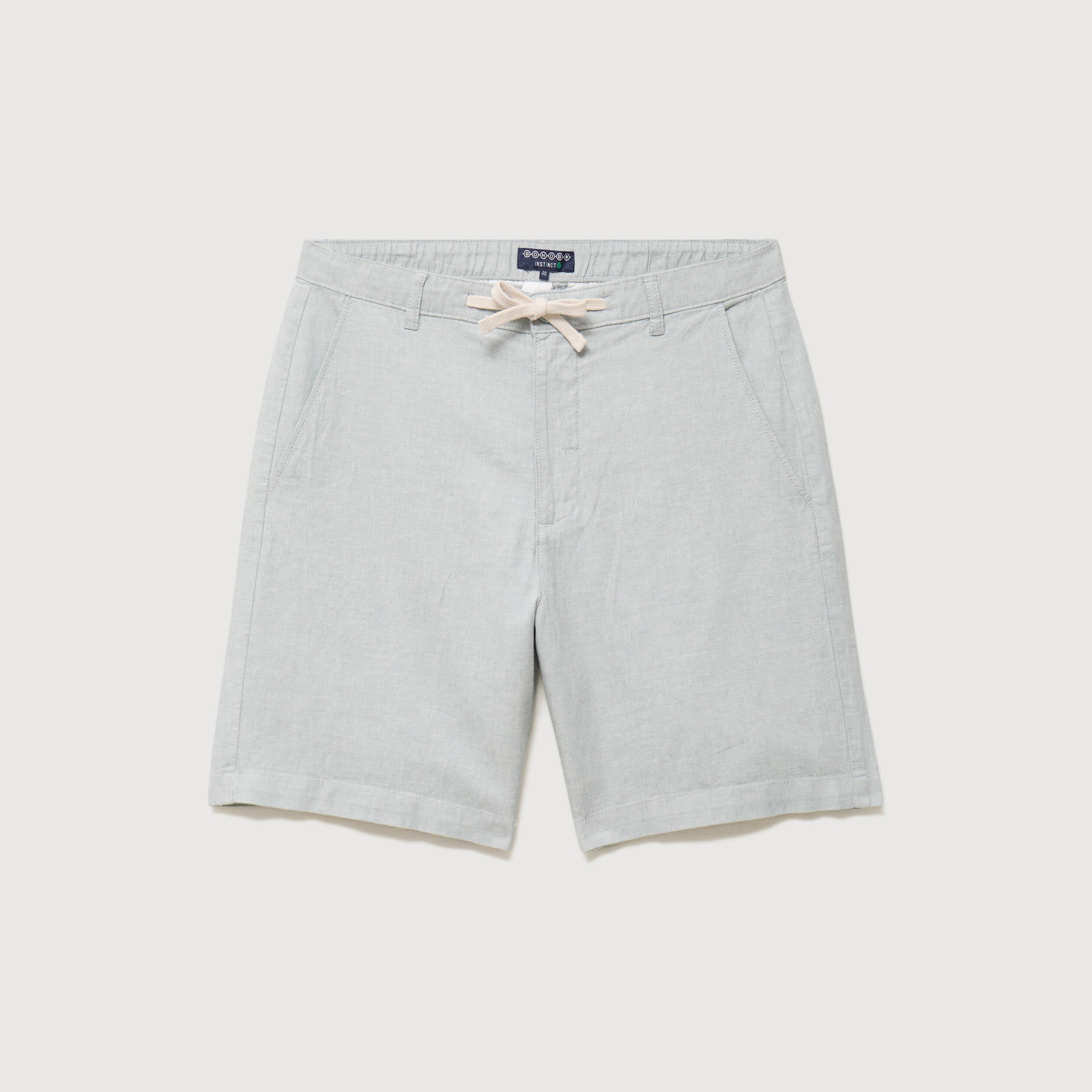 Bermuda vert clair homme
