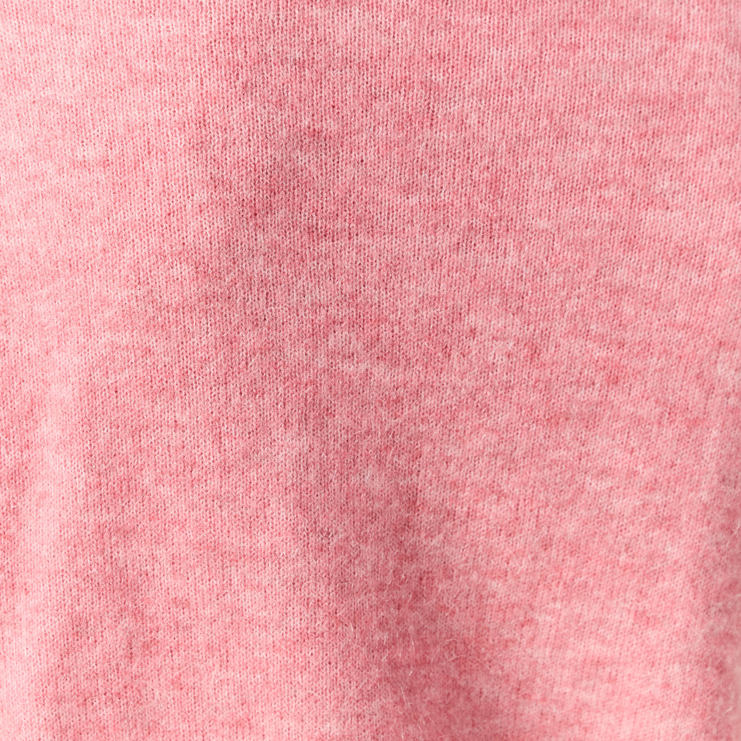 Pull col rond manches longues mauve femme