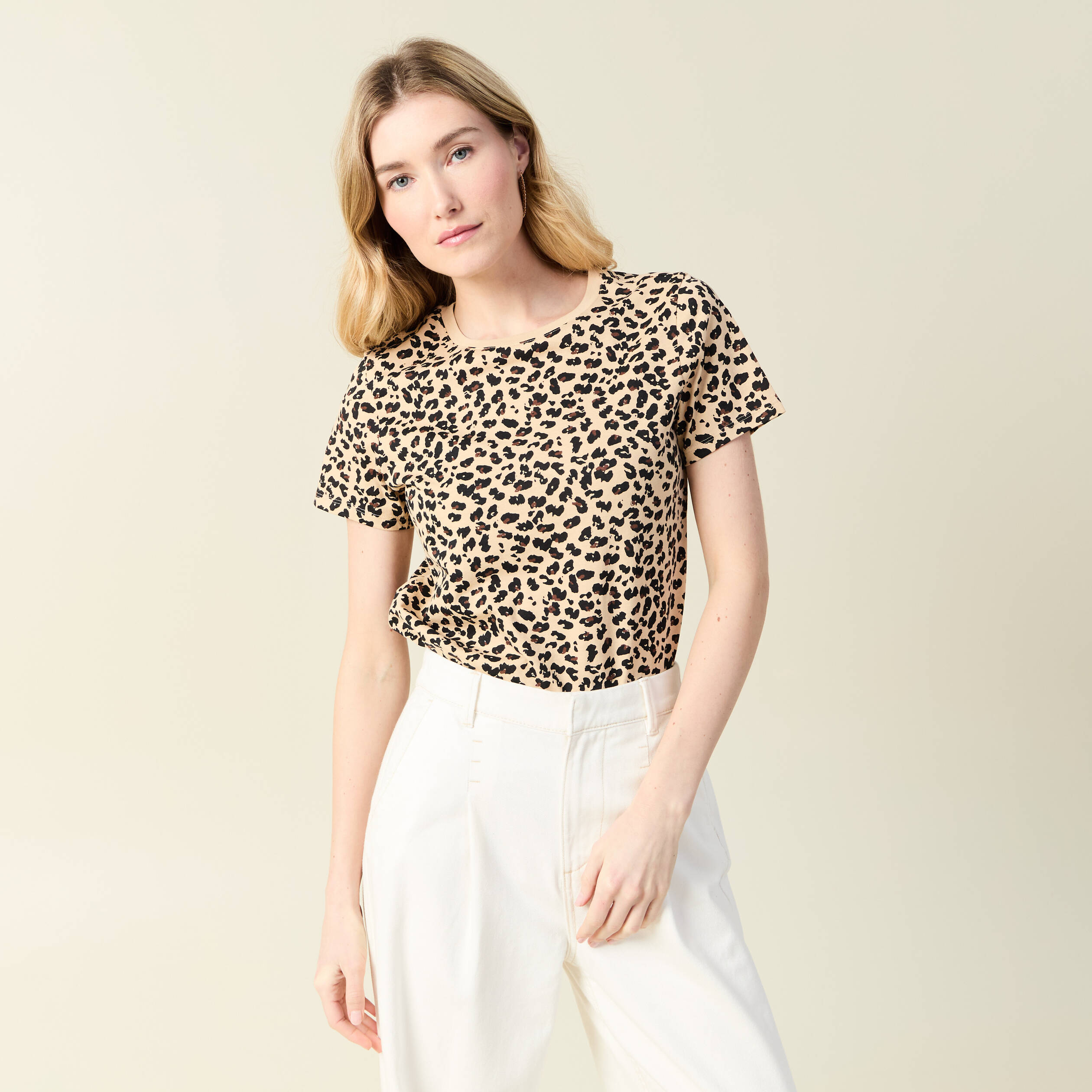 t shirt manches courtes terracotta femme T-shirt manches courtes terracotta femme