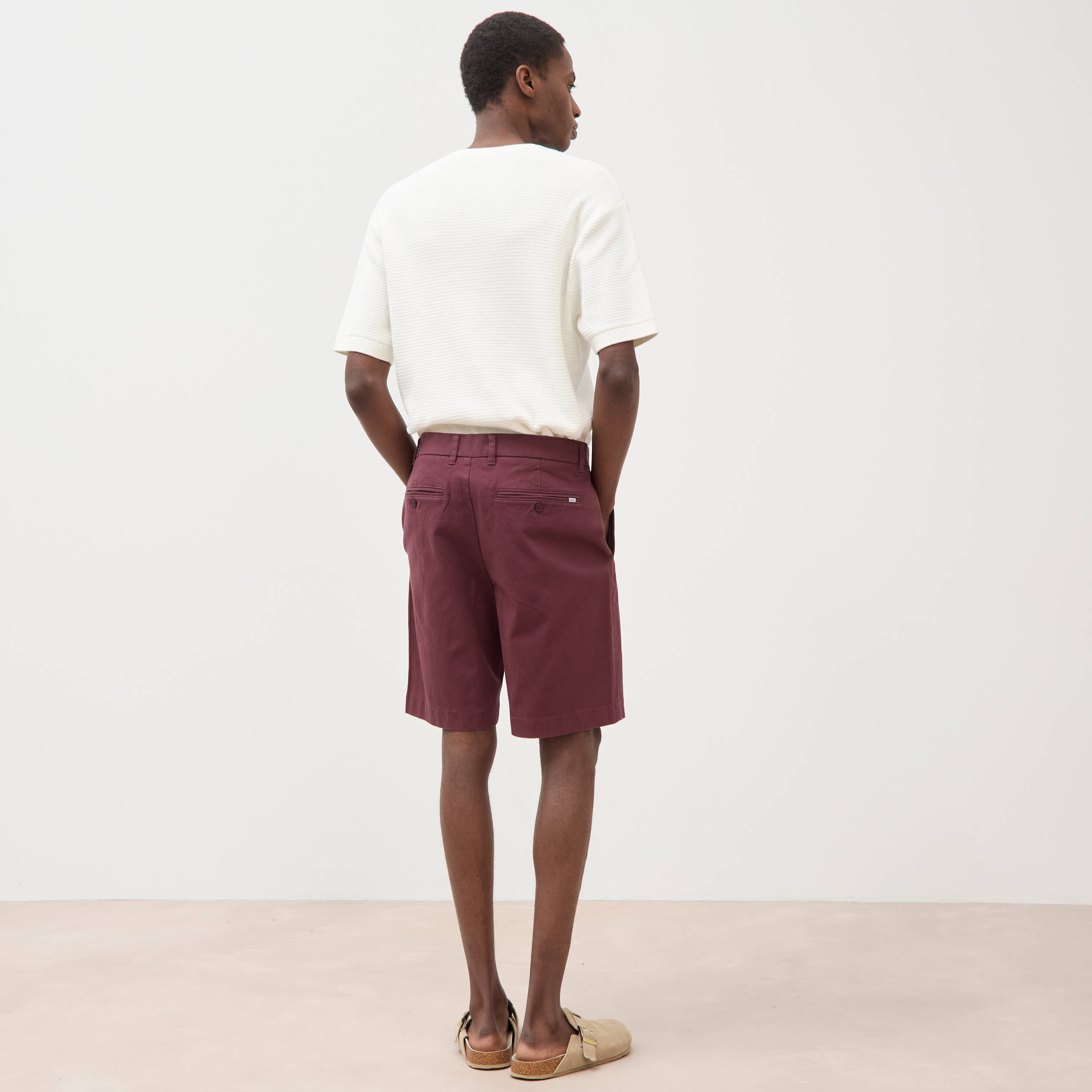 Bermuda prune homme