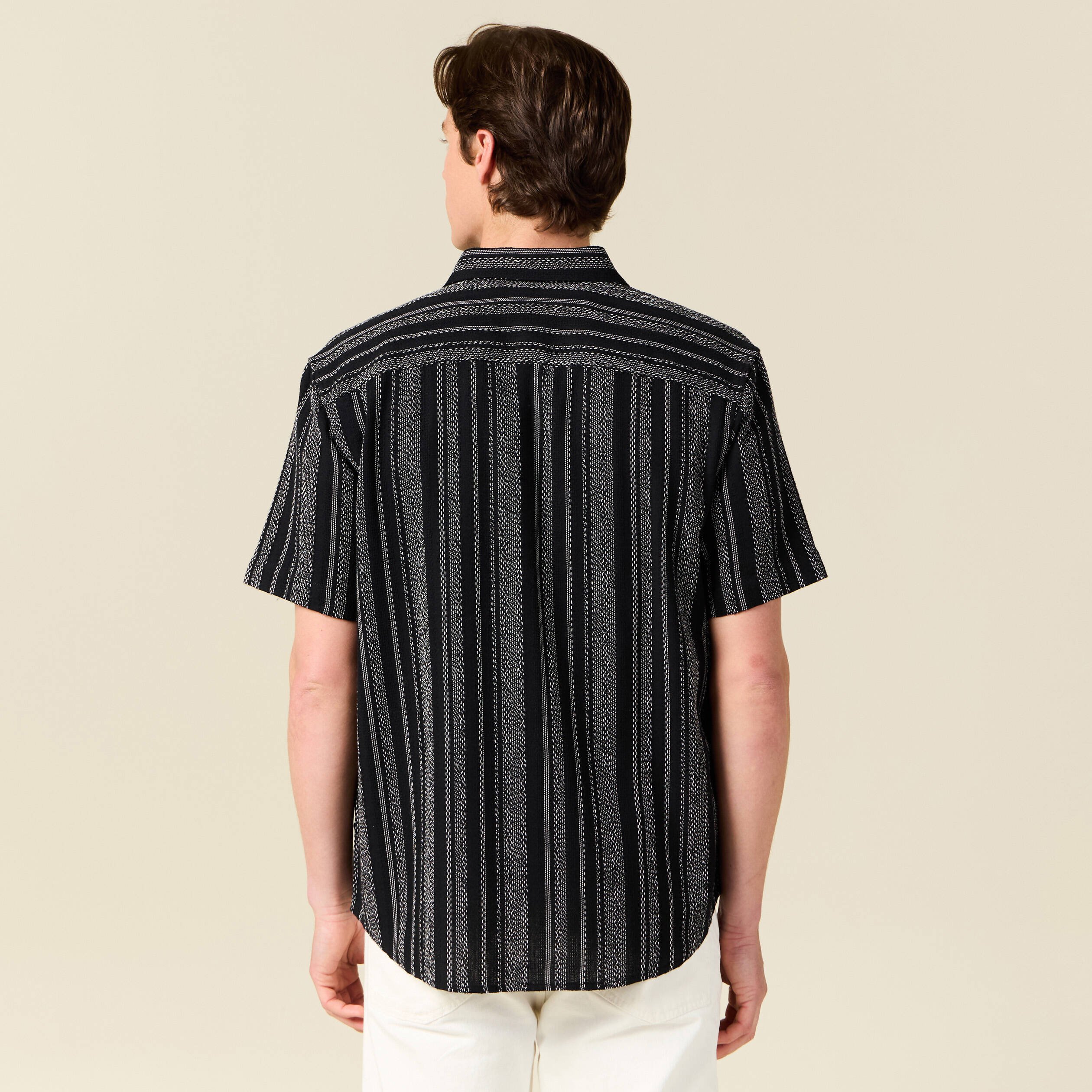 chemise eco responsable noir homme Chemise éco-responsable noir homme