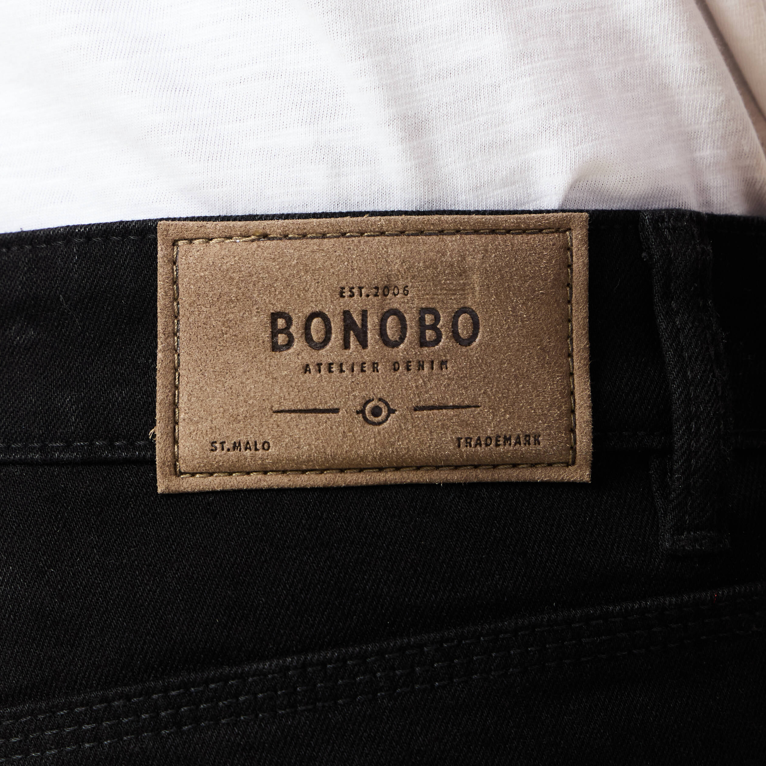 jeans straight 5 poches denim noir homme Jeans straight 5 poches denim noir homme