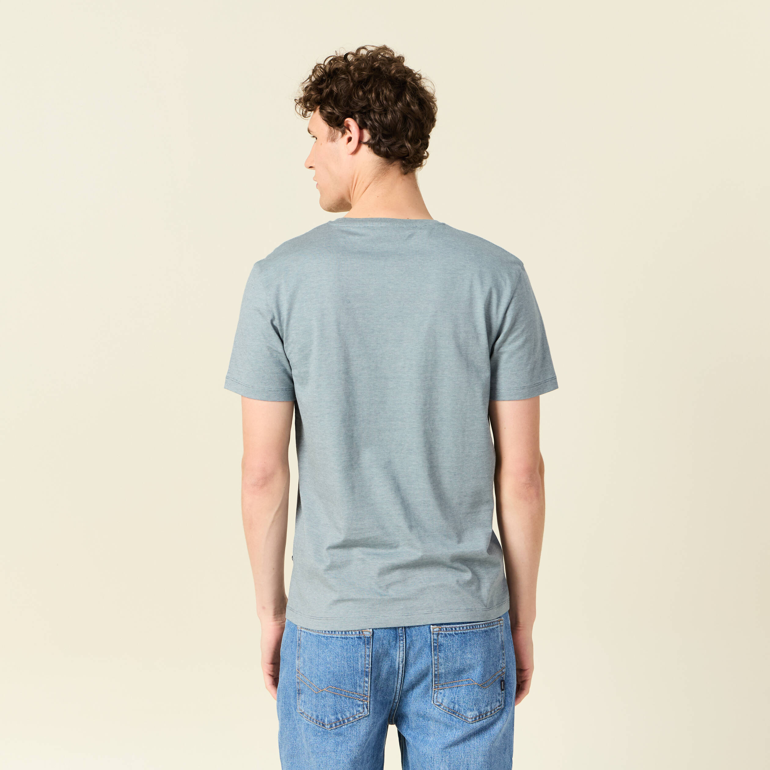 t shirt eco responsable vert fonce homme T-shirt éco-responsable vert foncé homme