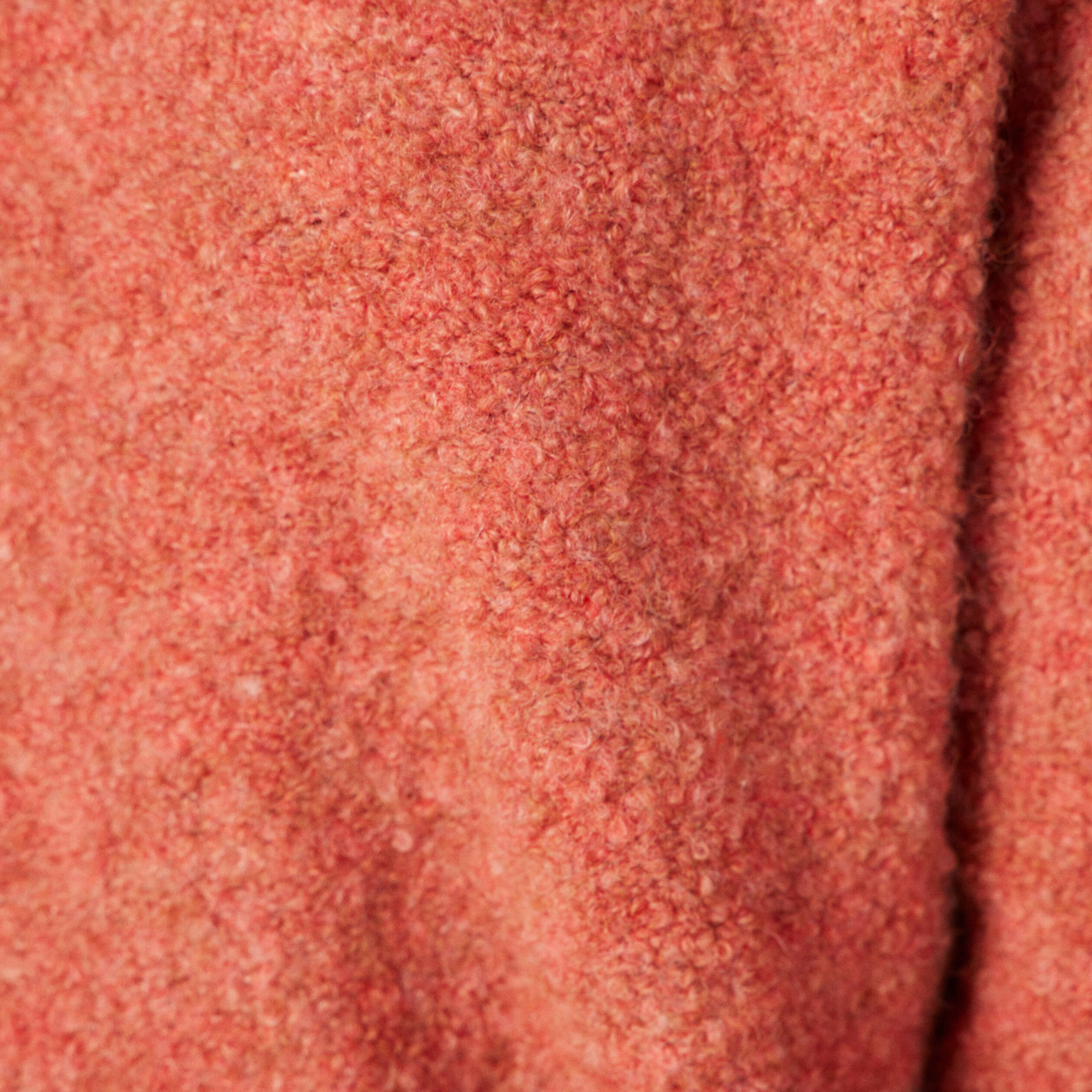 Pull éco-responsable orange foncé femme
