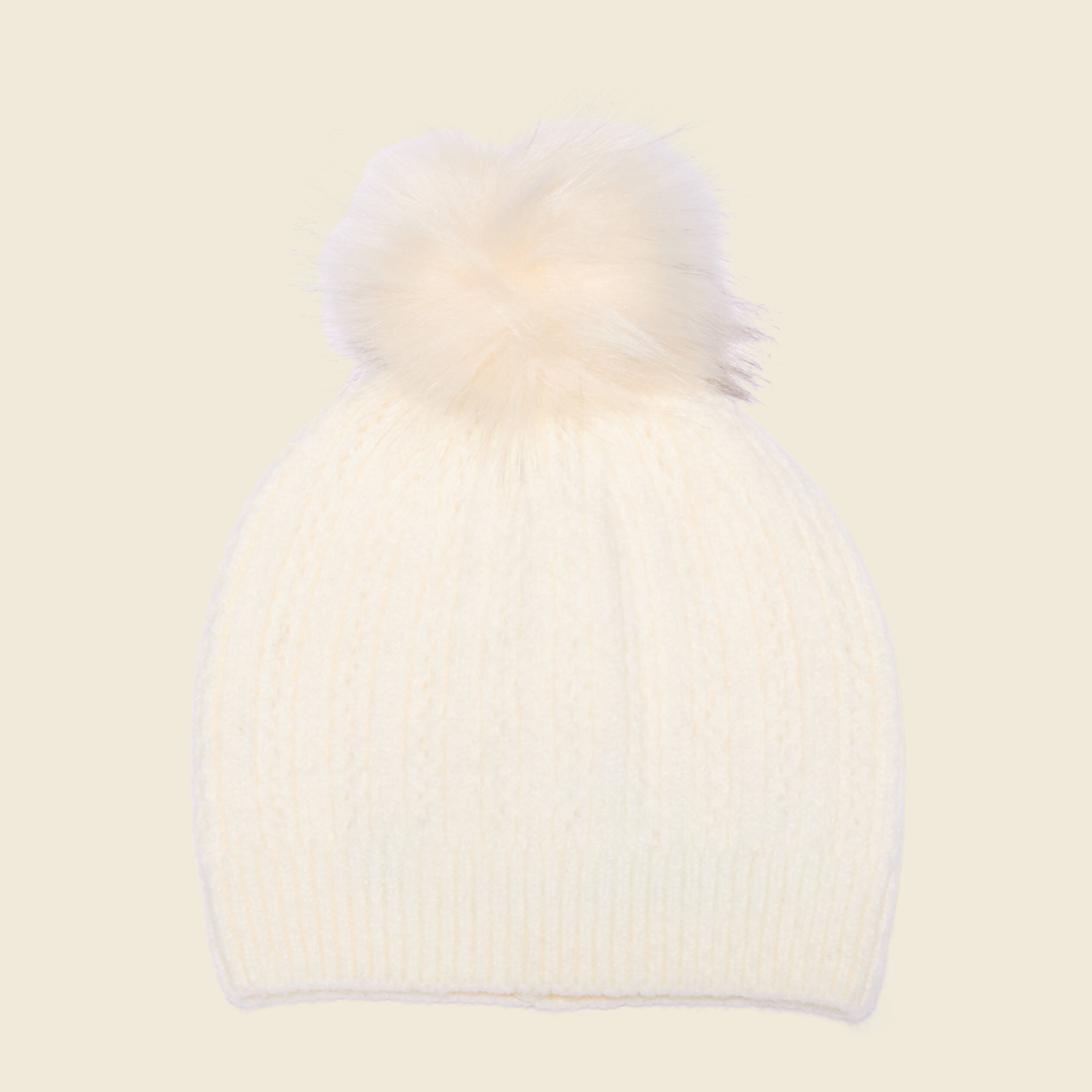 Bonnet ecru femme