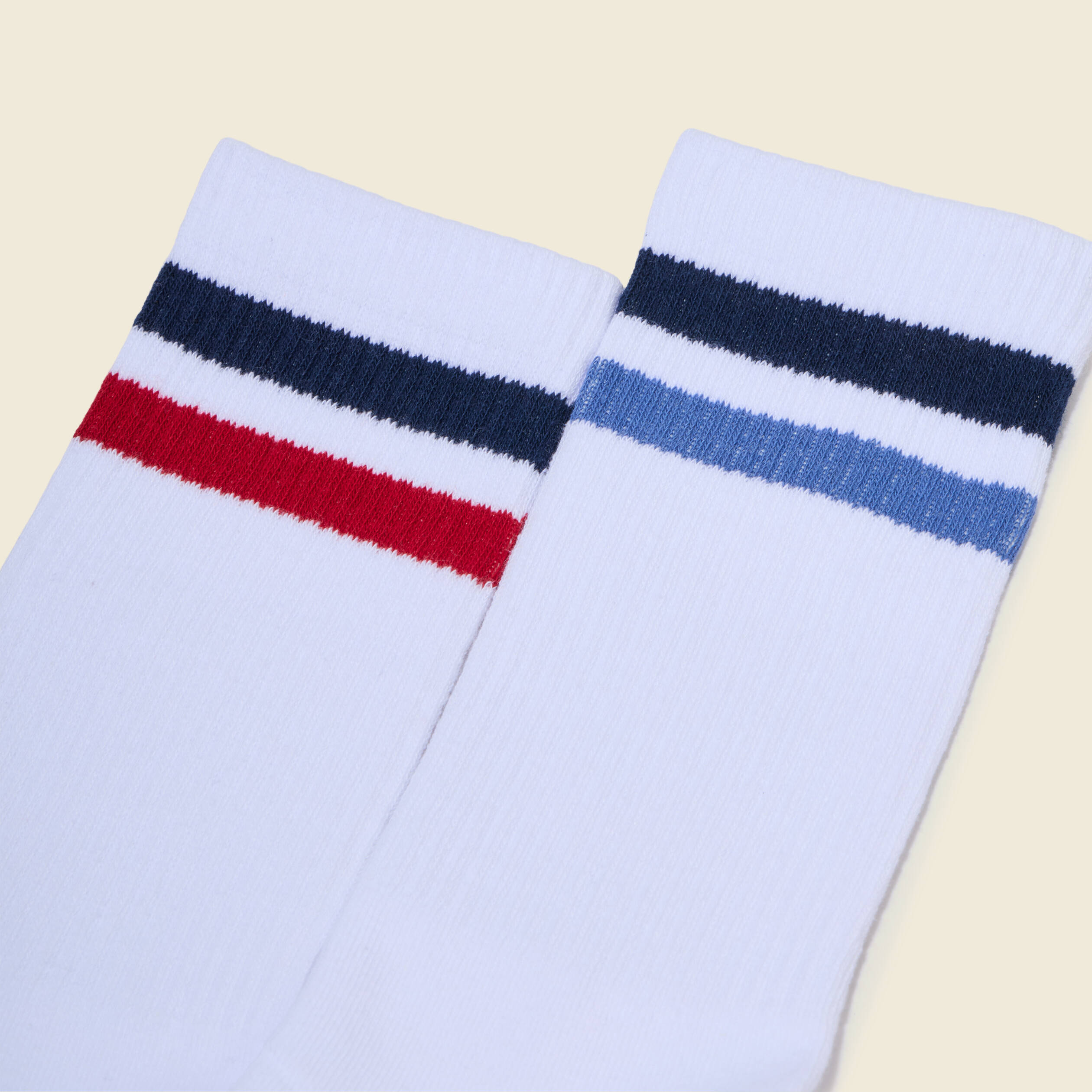 Lot de 2 paires de chaussettes blanc homme