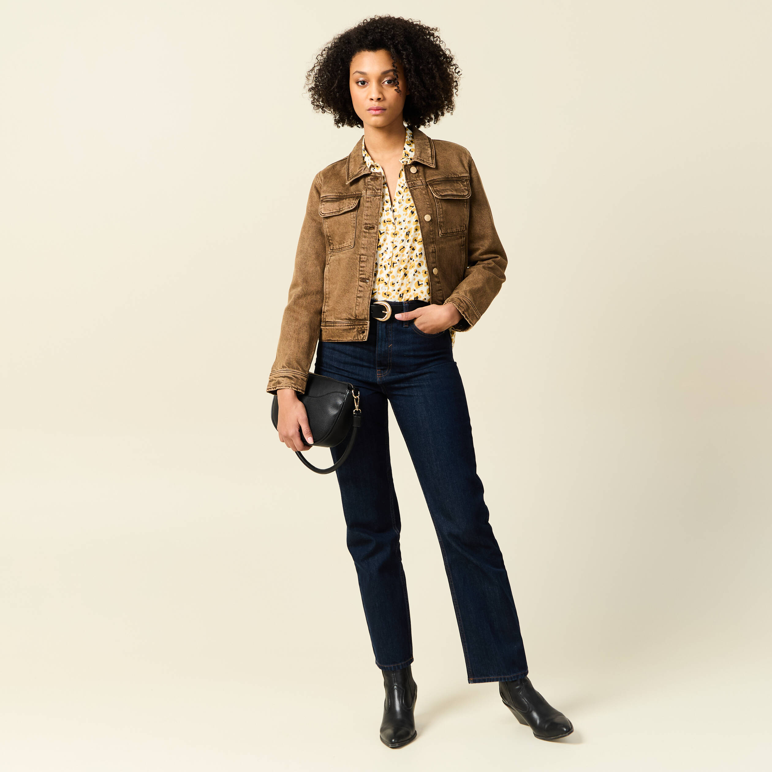 blouse manches longues beige femme Blouse manches longues beige femme