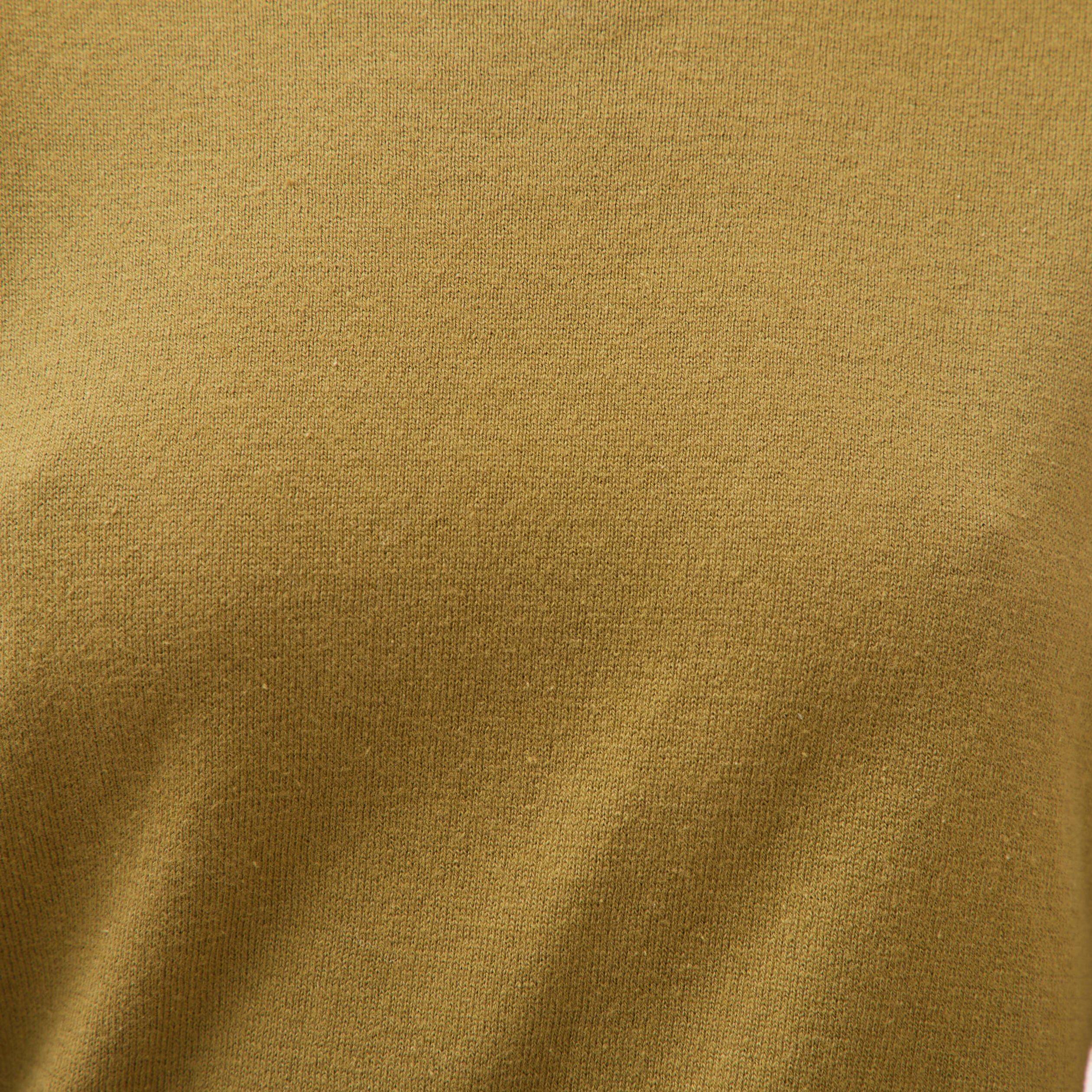 Pull manches longues vert kaki femme