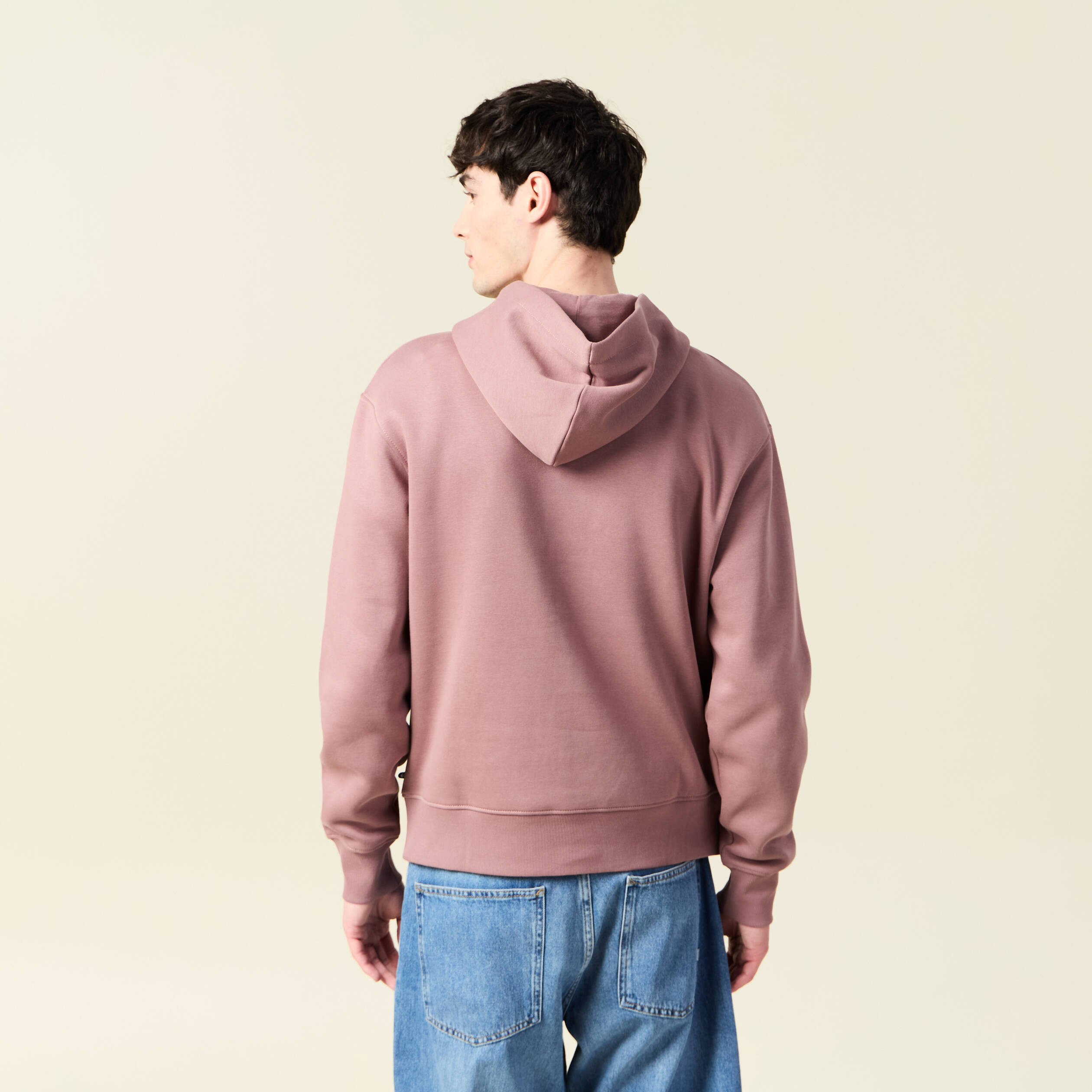 sweat a capuche vieux rose homme Sweat à capuche vieux rose homme