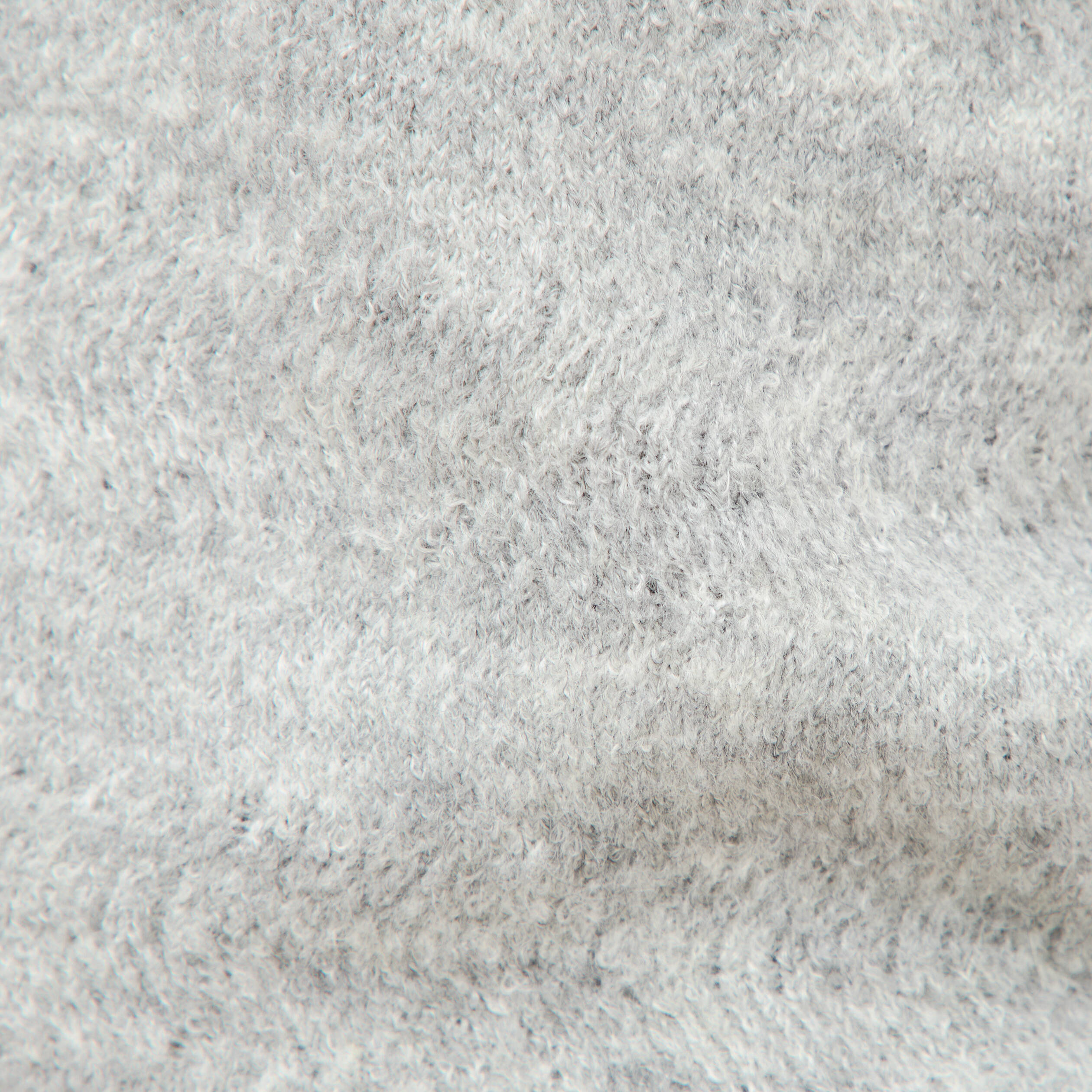 Pull manches longues col bateau gris femme