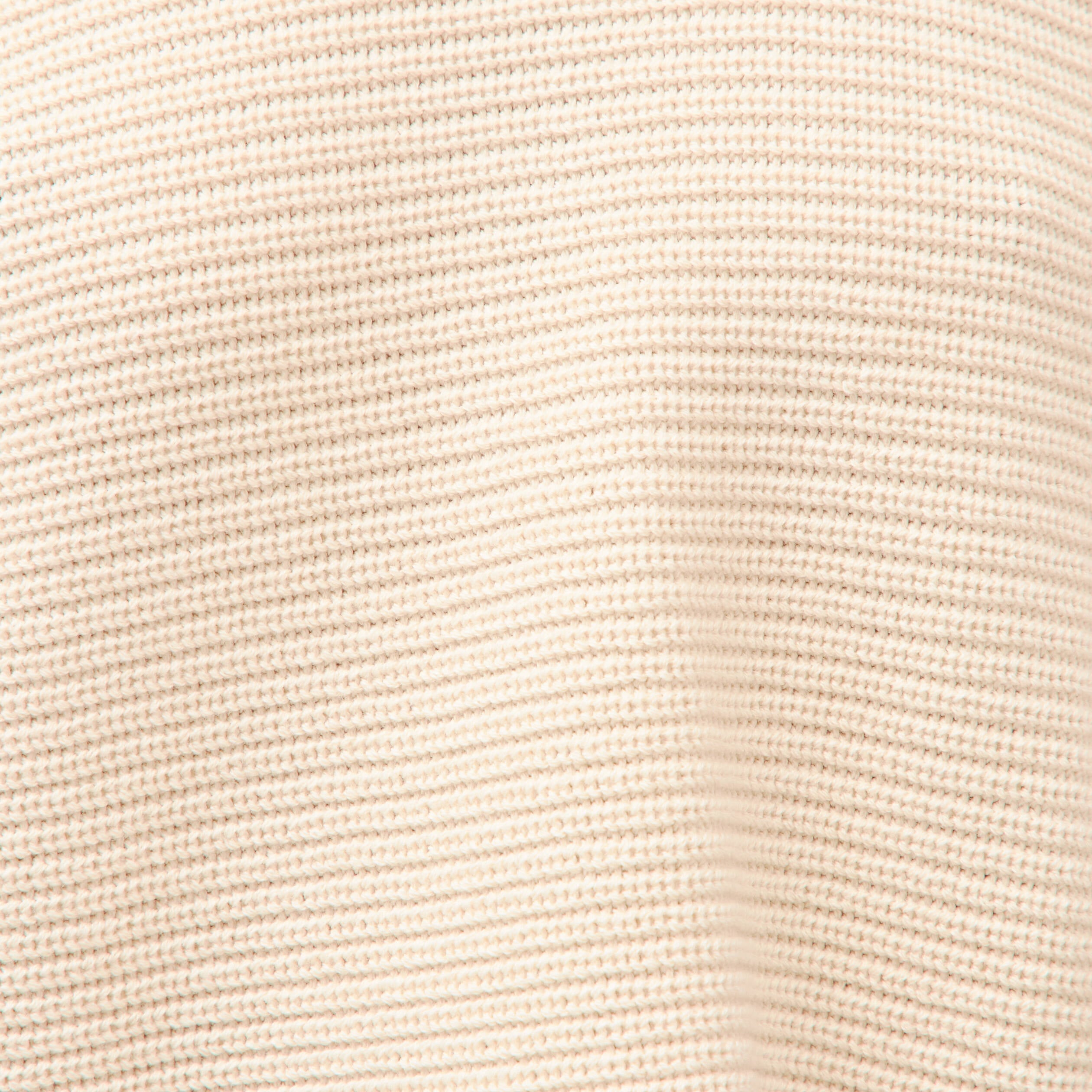 Pull col bateau manches courtes ivoire femme