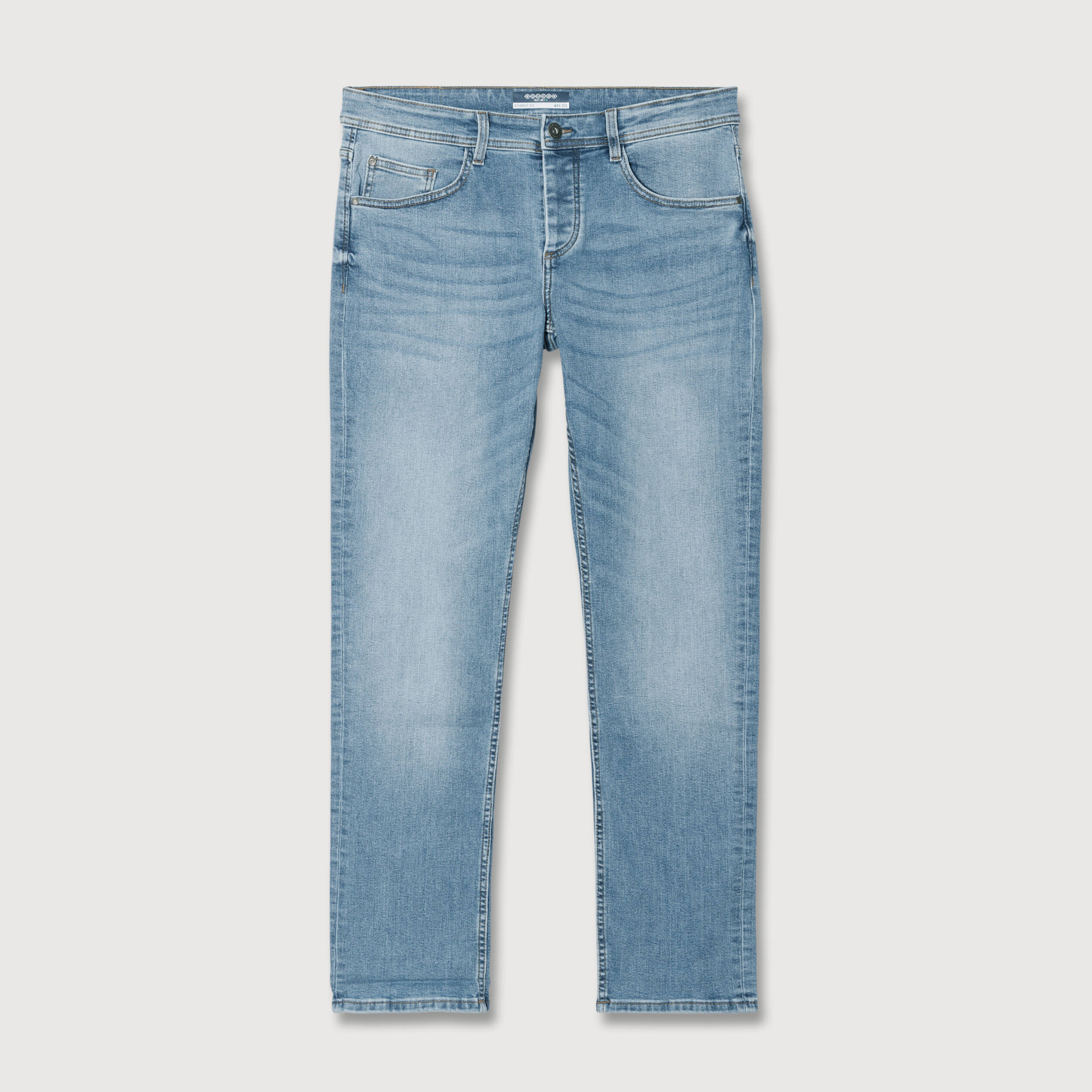 Jeans straight denim used homme