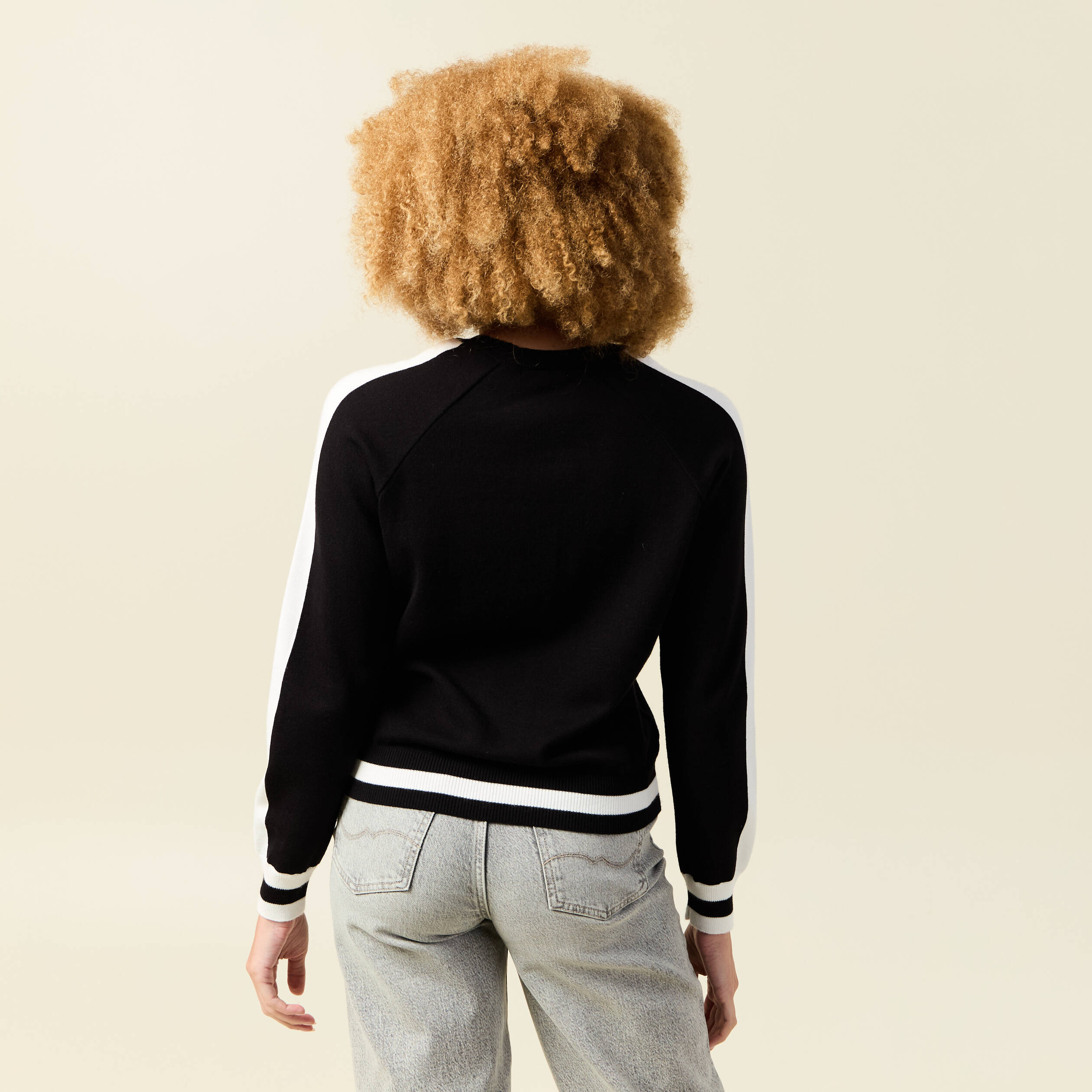 pull col rond manches longues noir femme Pull col rond manches longues noir femme
