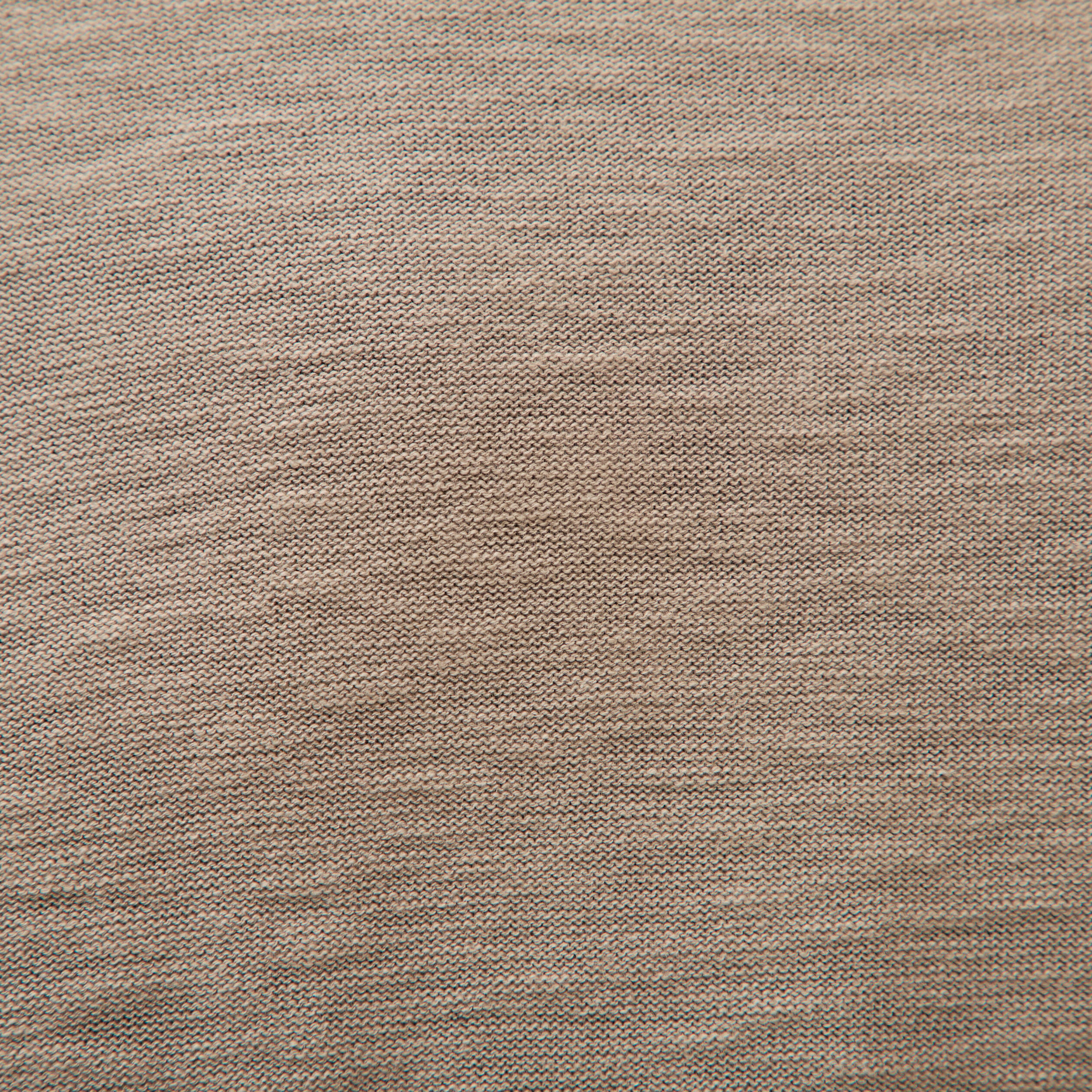 Pull manches longues taupe homme