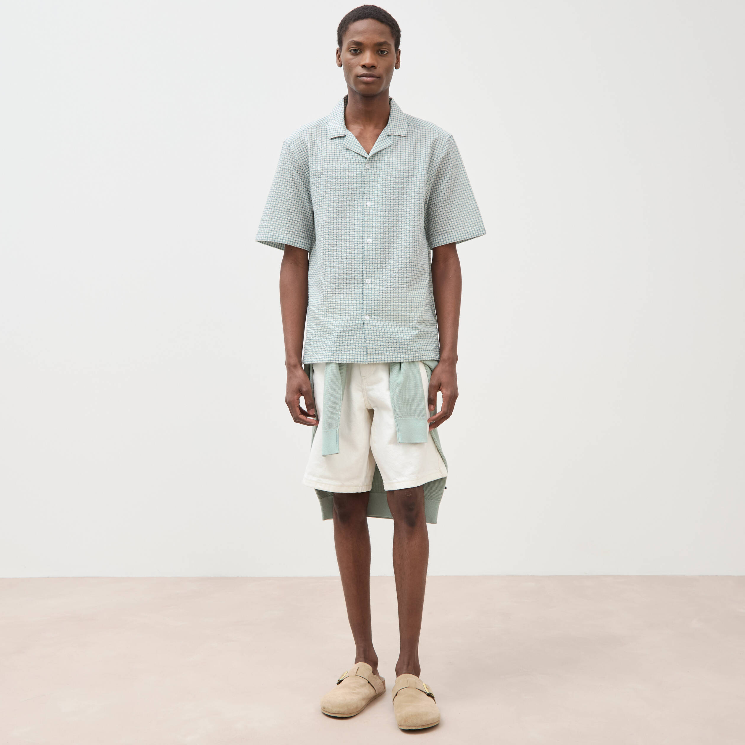 Chemise Canyon Creek Homme – Verte – Manches Courtes – Légère Avec Poches – Taille M
