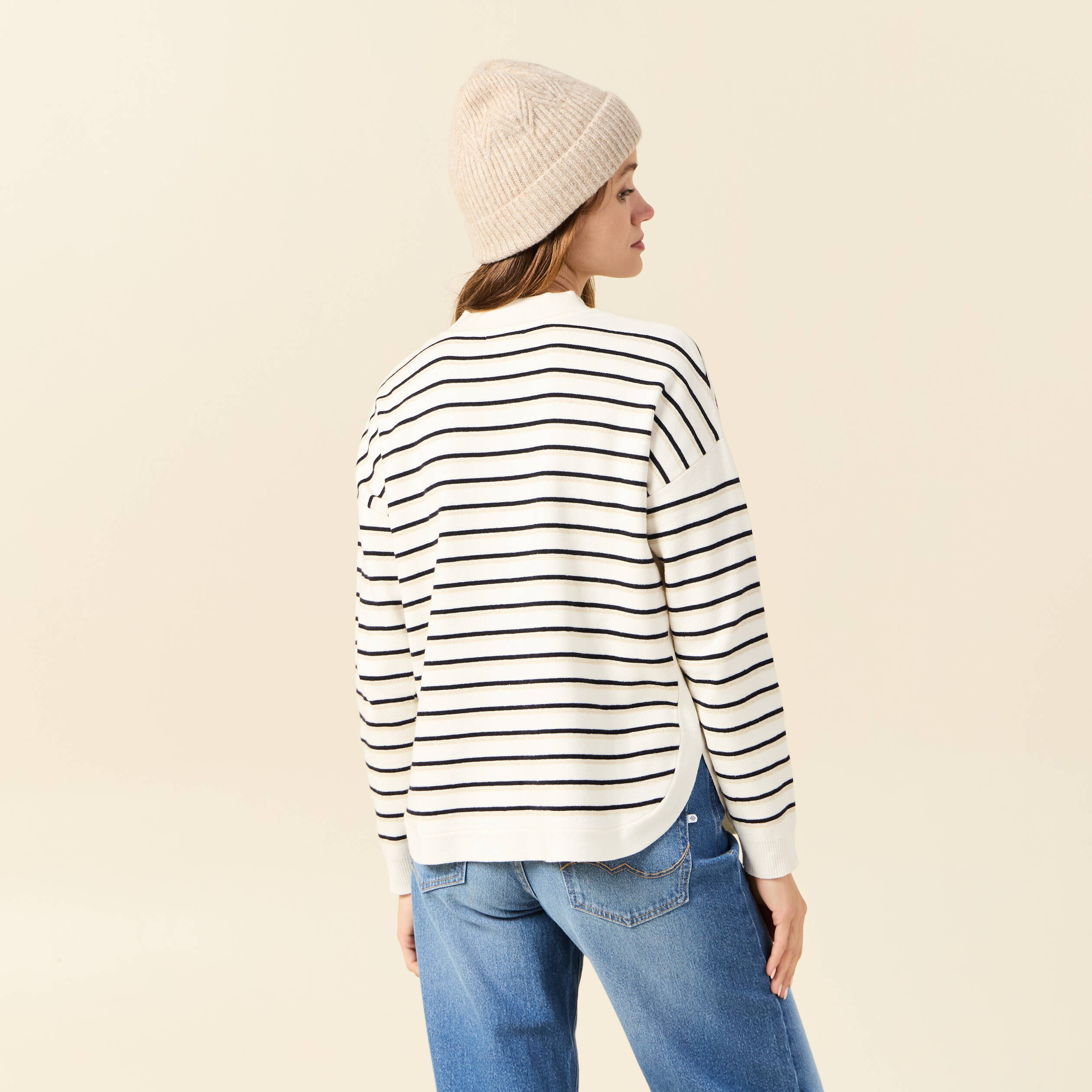 pull manches longues bleu marine femme Pull manches longues bleu marine femme