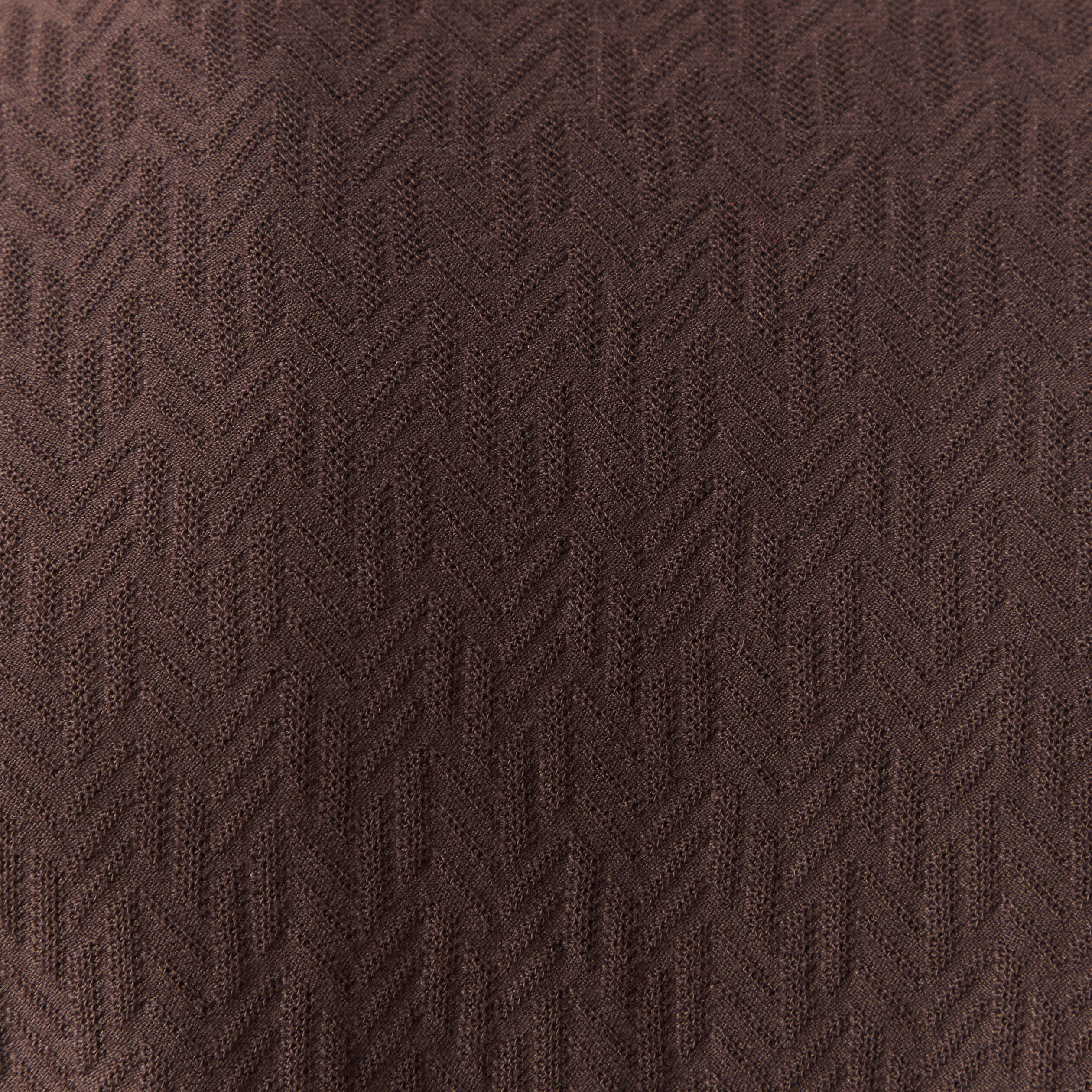 Polo manches courtes marron fonc&eacute; homme