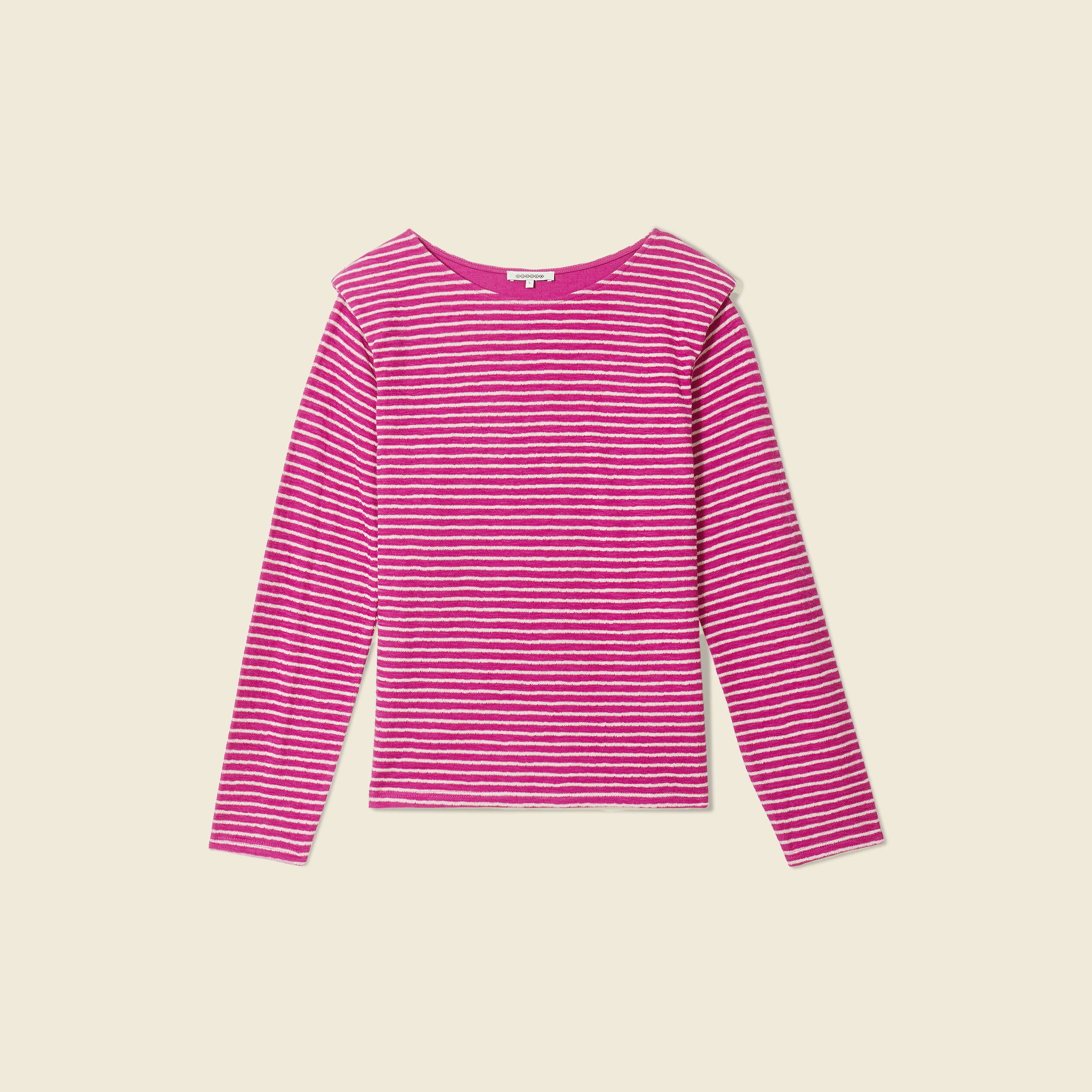 t shirt manches longues violet clair femme T-shirt manches longues violet clair femme