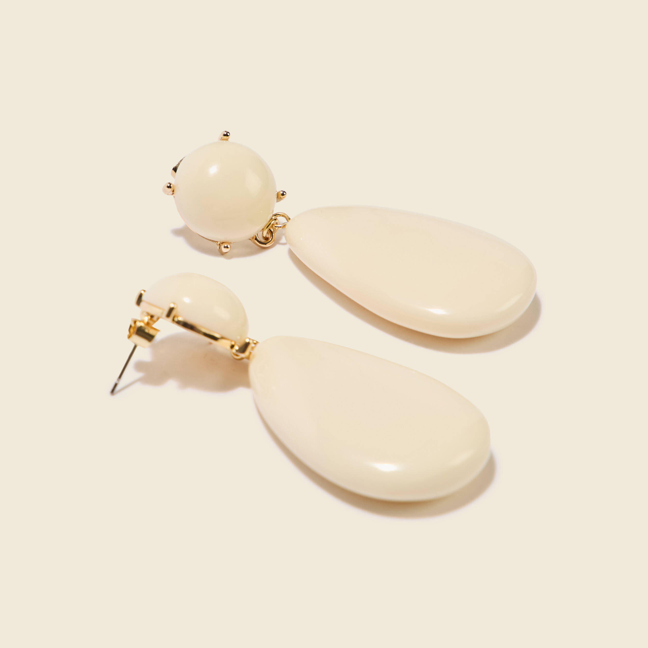 boucles doreilles creme femme Boucles d'oreilles creme femme