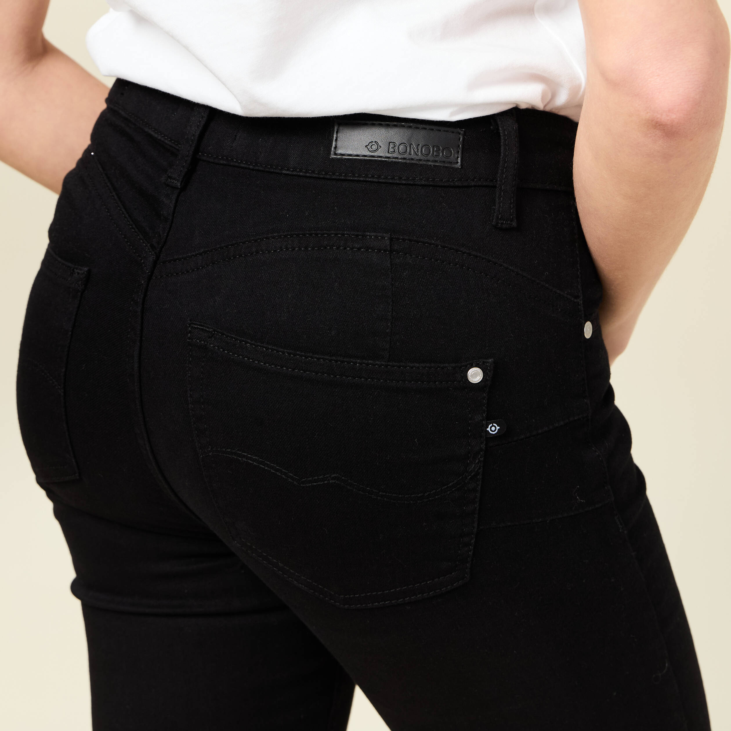 jeans skinny eco responsable denim noir femme Jeans skinny éco-responsable denim noir femme
