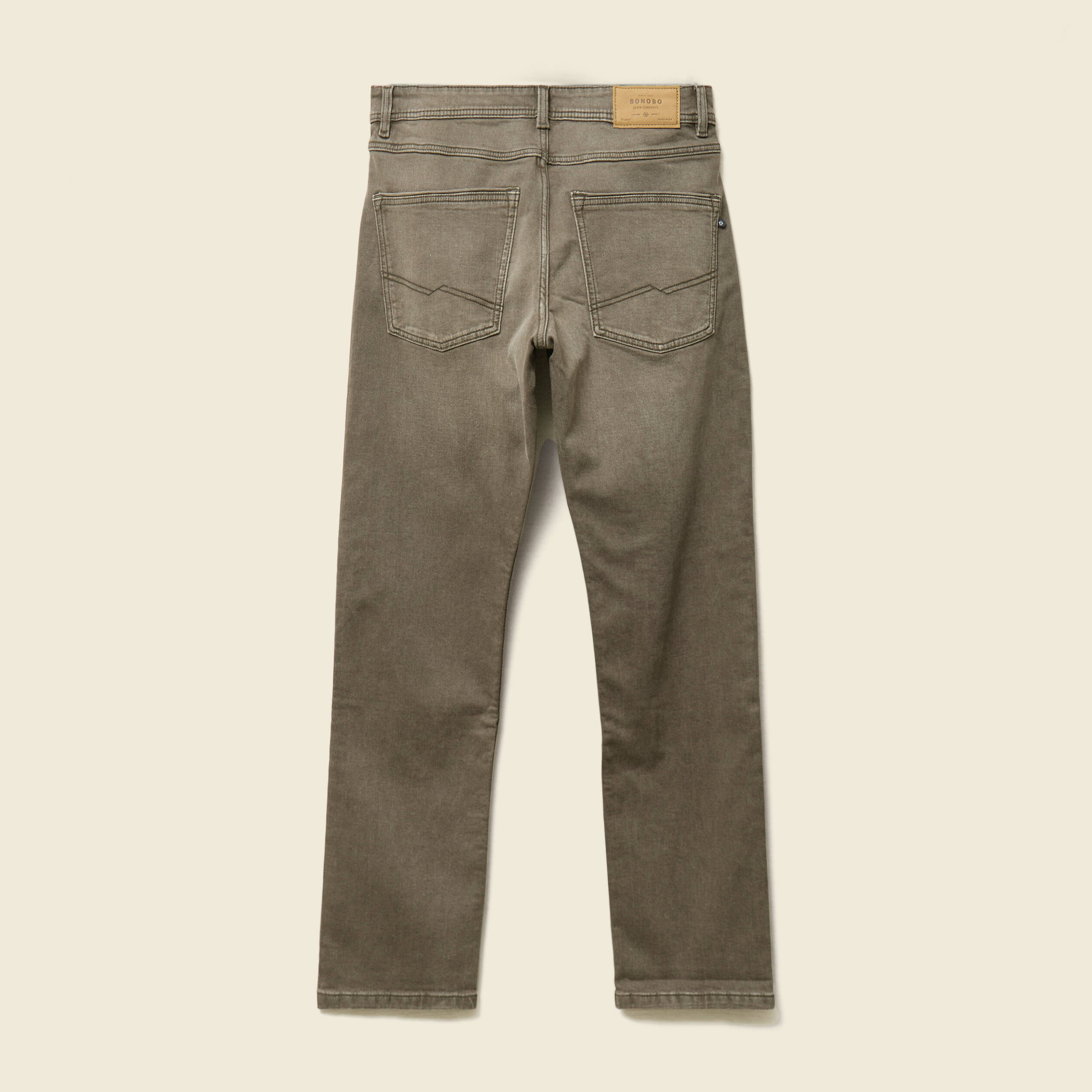 Denim Vetement Homme Bonobo Jeans Straight Longueur 32 Denim